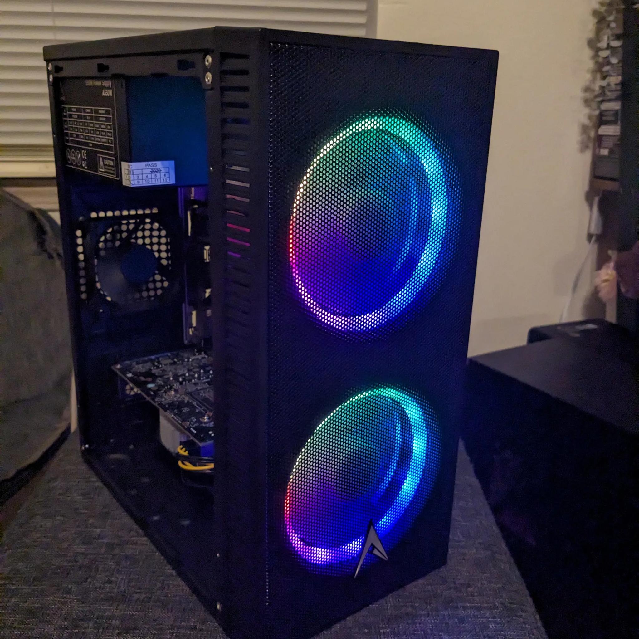 FREE SHIP || "Compact Essentials" || i5-6600, 16GB DDR4, GTX 1060 3GB, 480GB SSD, RGB, WiFi, Win11
