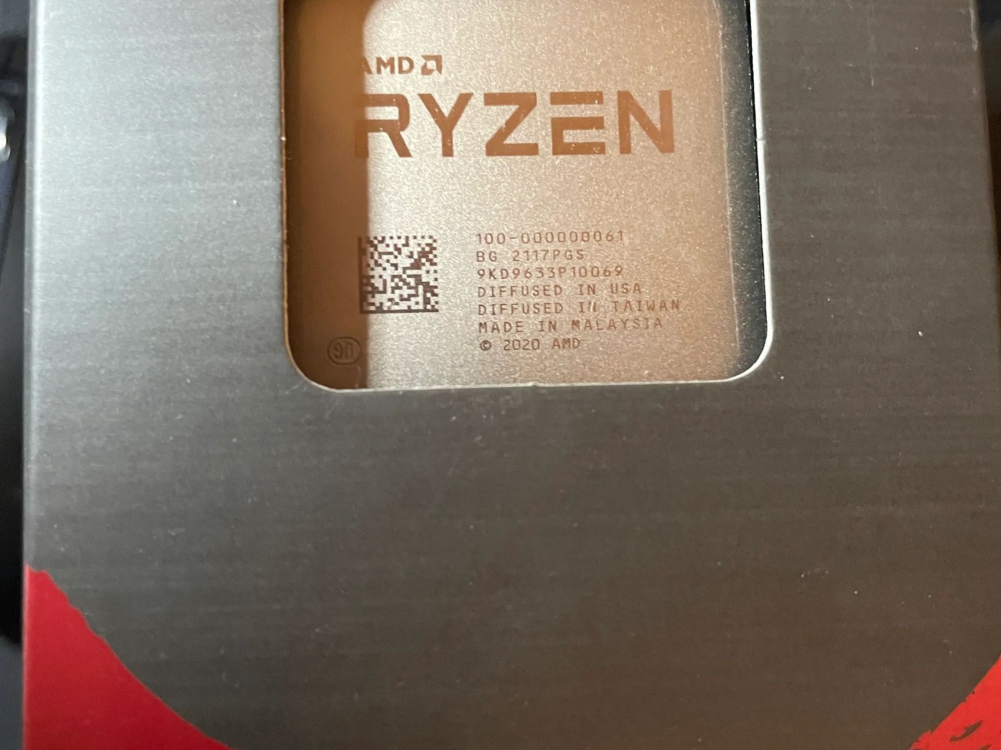 AMD Ryzen 9 5900X - Ryzen 9 5000 Series Vermeer (Zen 3) 12-Core 3.7 GHz Socket AM4