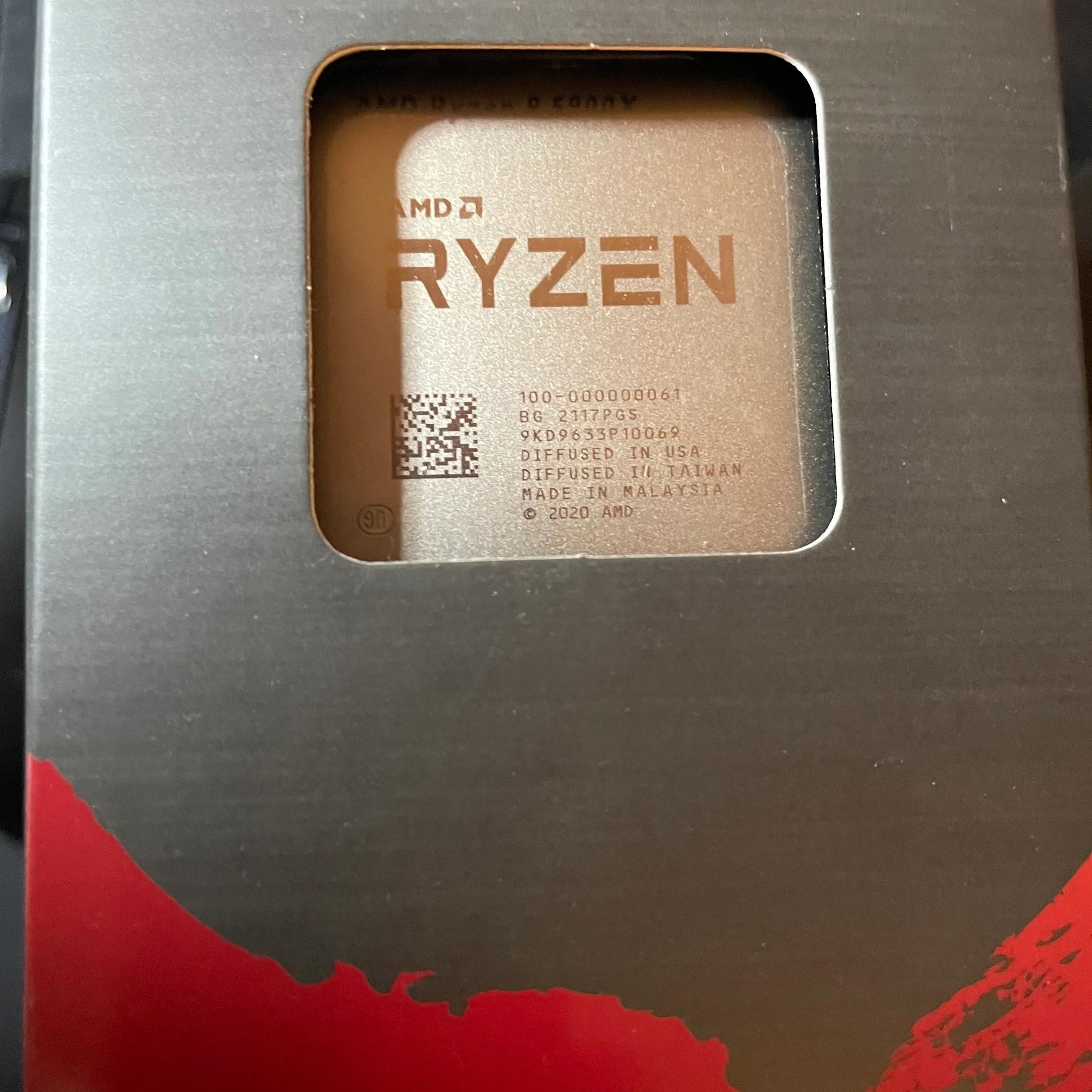 AMD Ryzen 9 5900X - Ryzen 9 5000 Series Vermeer (Zen 3) 12-Core 3.7 GHz Socket AM4