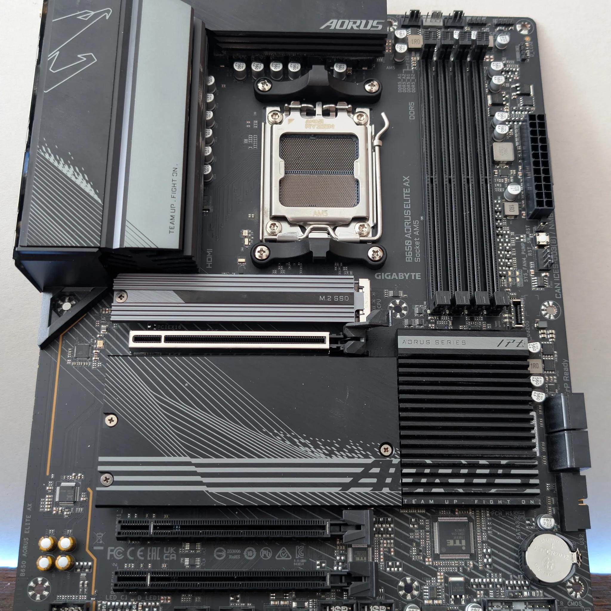 GIGABYTE B650 AORUS ELITE AX AM5 ATX AMD Motherboard