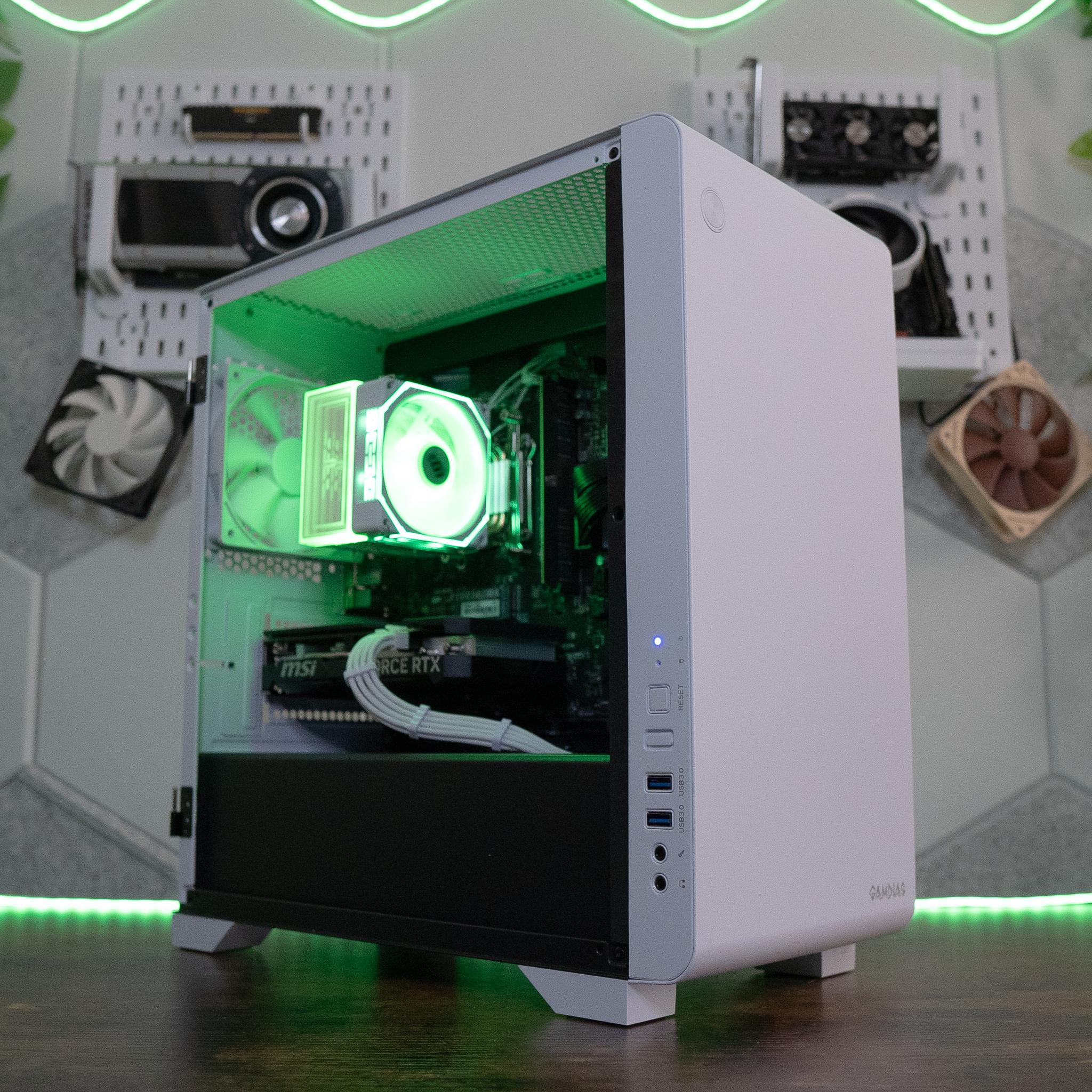 🧊🧊 | MSI RTX 4060Ti | RYZEN 5 7500F | 32GB DDR5 RAM | 1TB NVME SSD + 2TB HDD | Gold Guardian