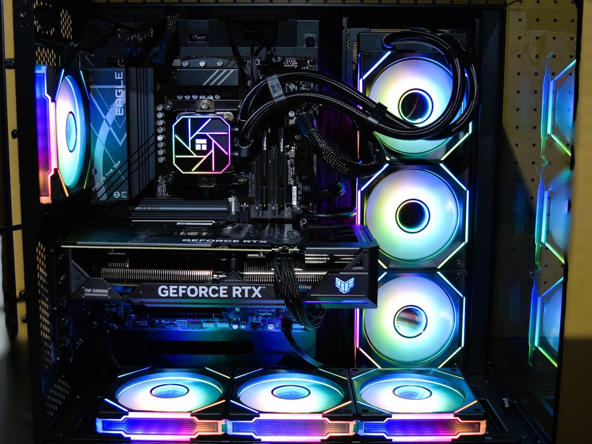 (NEW) 4K / 1440p Ultra Gaming PC All New Parts: Nvidia Asus Tuf 4070 | 1TB NVME |...