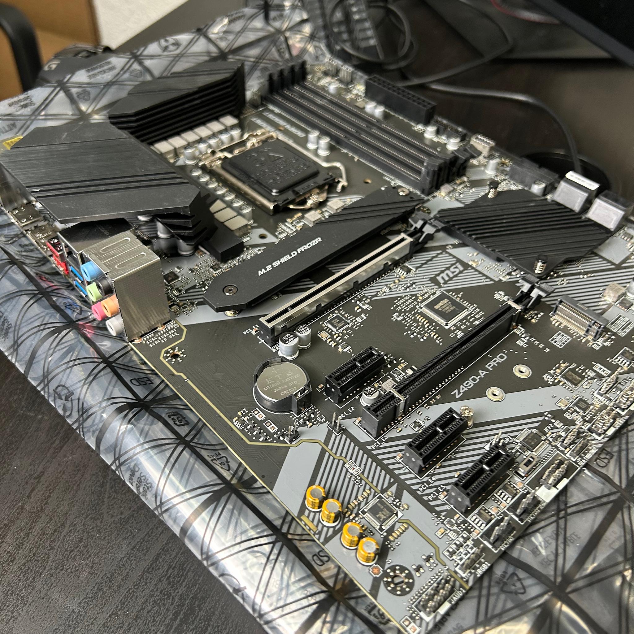 MSI Z490 A Pro Intel ATX Motherboard