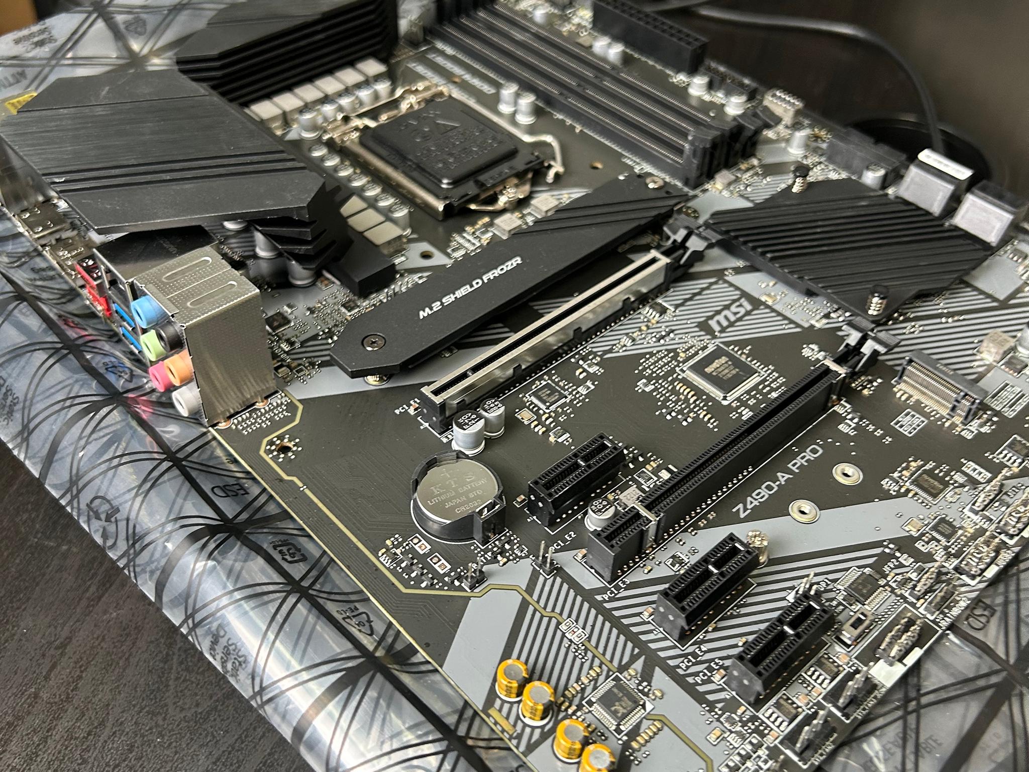 MSI Z490 A Pro Intel ATX Motherboard