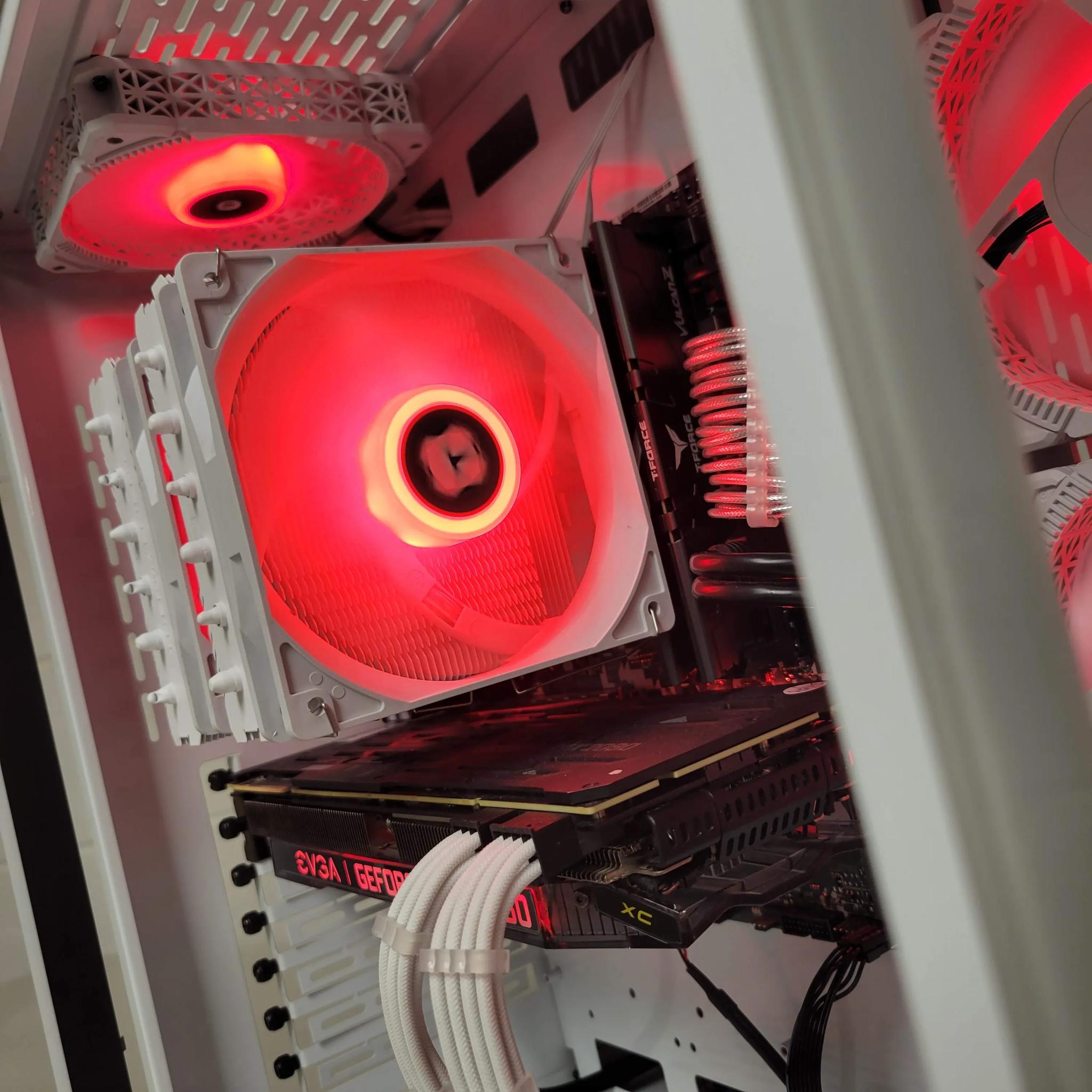 🔥🧊RTX 2080 8gb White Gaming PC🔥🧊 (Ryzen 5 5600x//RTX 2080 8gb)