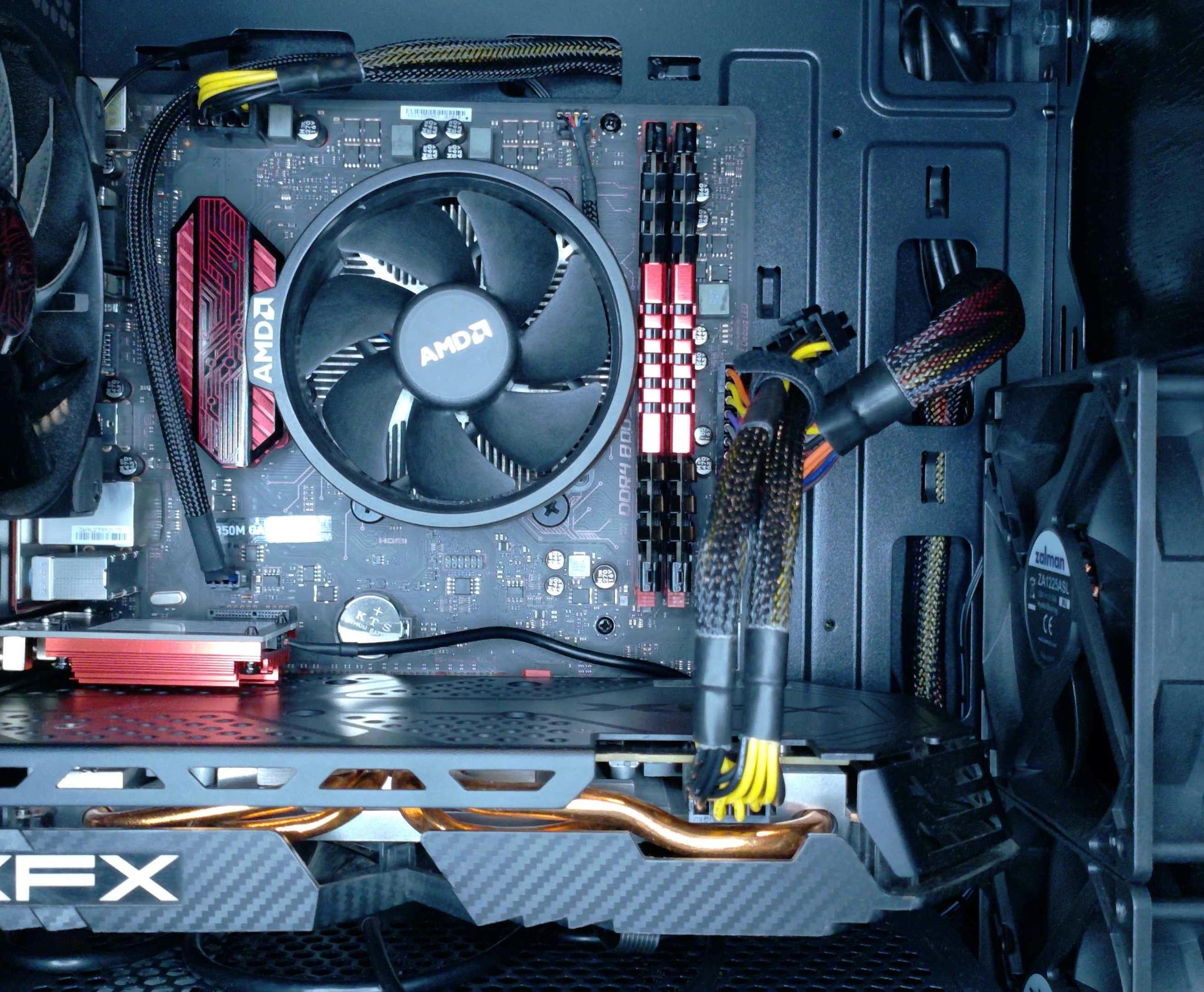 Frankenstein | Ryzen 3 2200g | RX 580 | 16Gb Ram | 512Gb NVMe