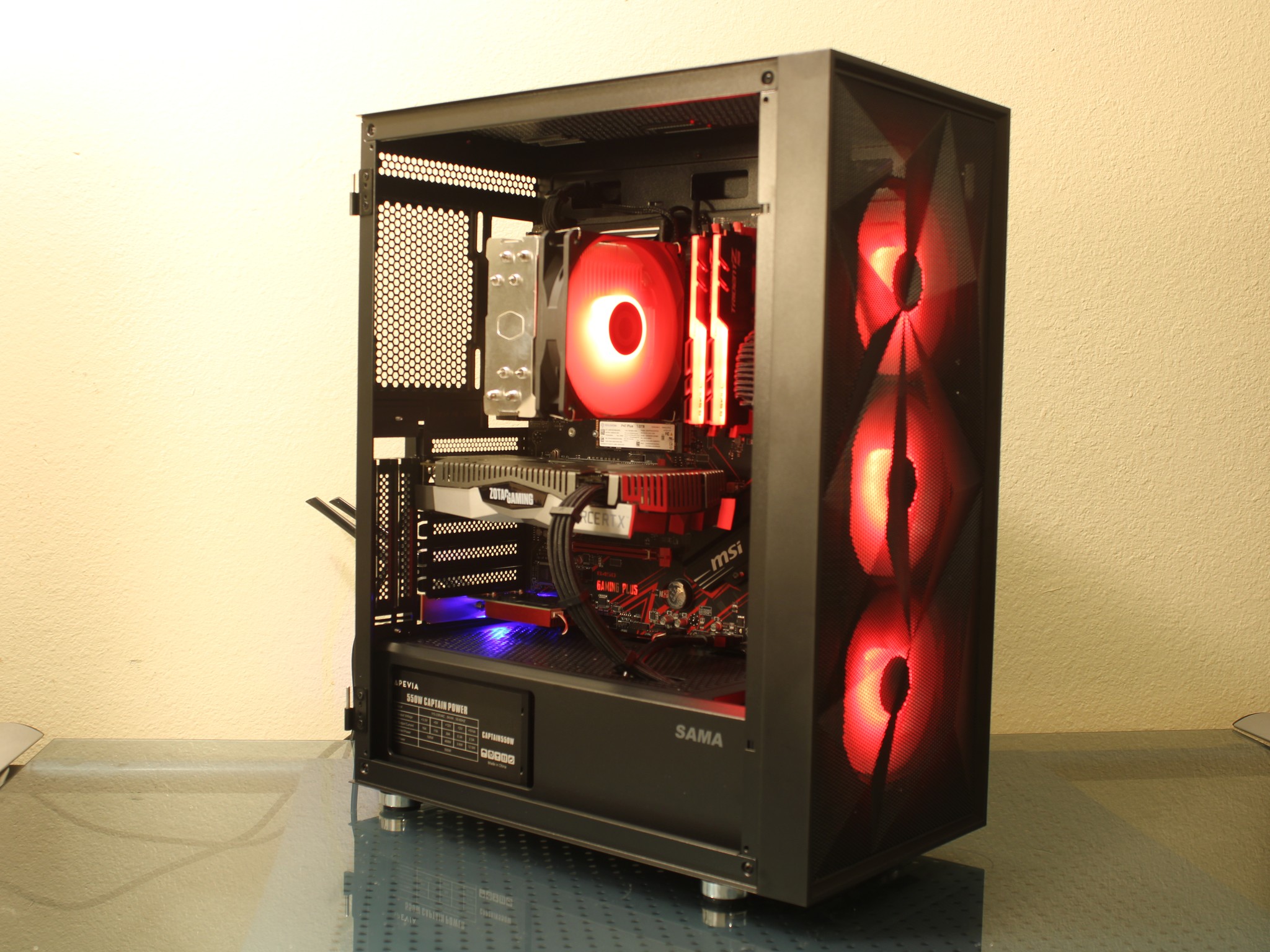 Black Gaming PC | Ryzen 5 3600 | RTX 2060 6GB | 16GB RAM | 1TB SSD | Wi-Fi 6E+Bluetooth | Windows 11