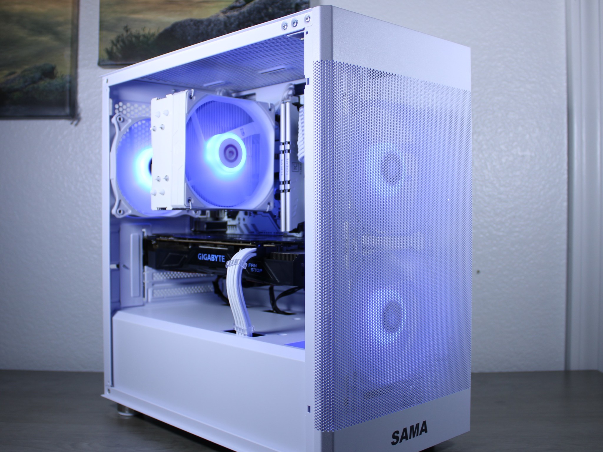⚪⚫⚪ Gaming PC! | GTX 1070 TI | Ryzen 5 2600 | 16GB DDR4 Ram | 1TB NVMe | Win 10 Activated | WiFi