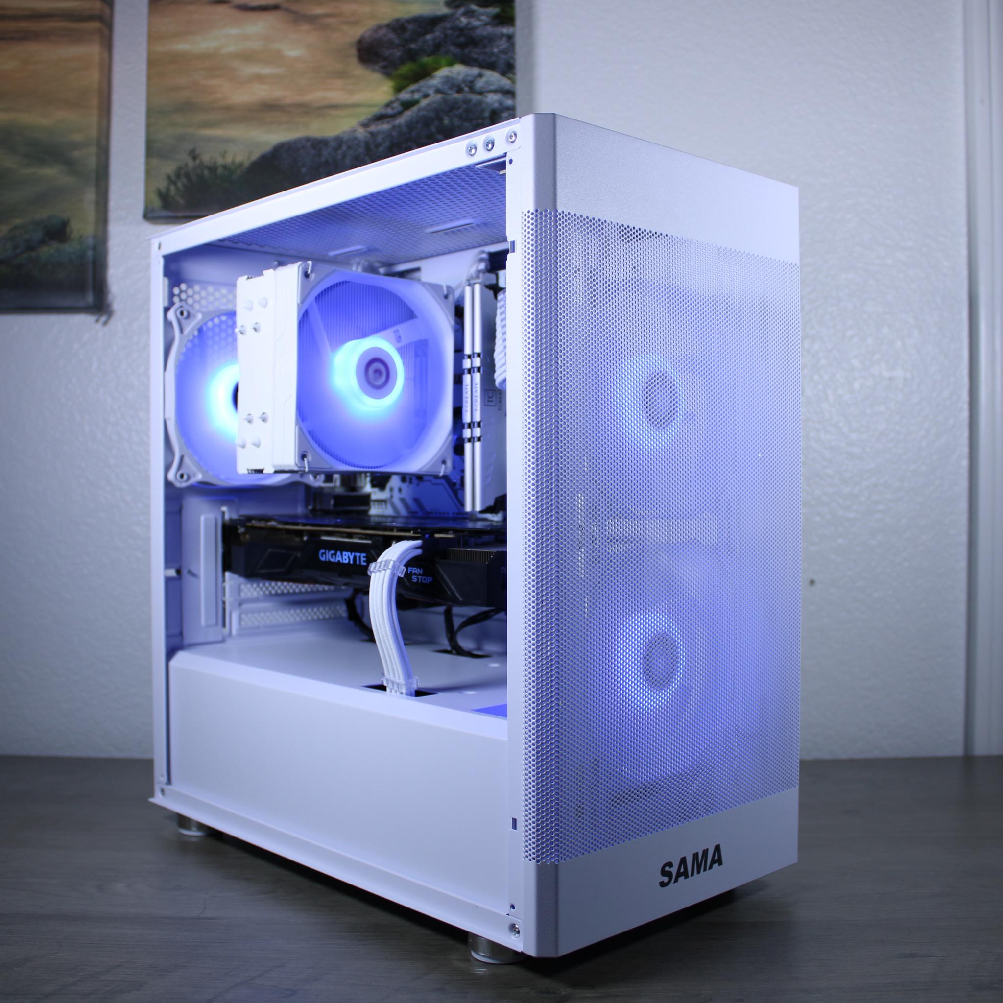 ⚪⚫⚪ Gaming PC! | GTX 1070 TI | Ryzen 5 2600 | 16GB DDR4 Ram | 1TB NVMe | Win 10 Activated | WiFi