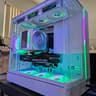 RTX 5070 Gaming PC • Ryzen 7 9700X • 1TB M.2 • Jonsbo ZC-360 • 32GB DDR5 • Clean White