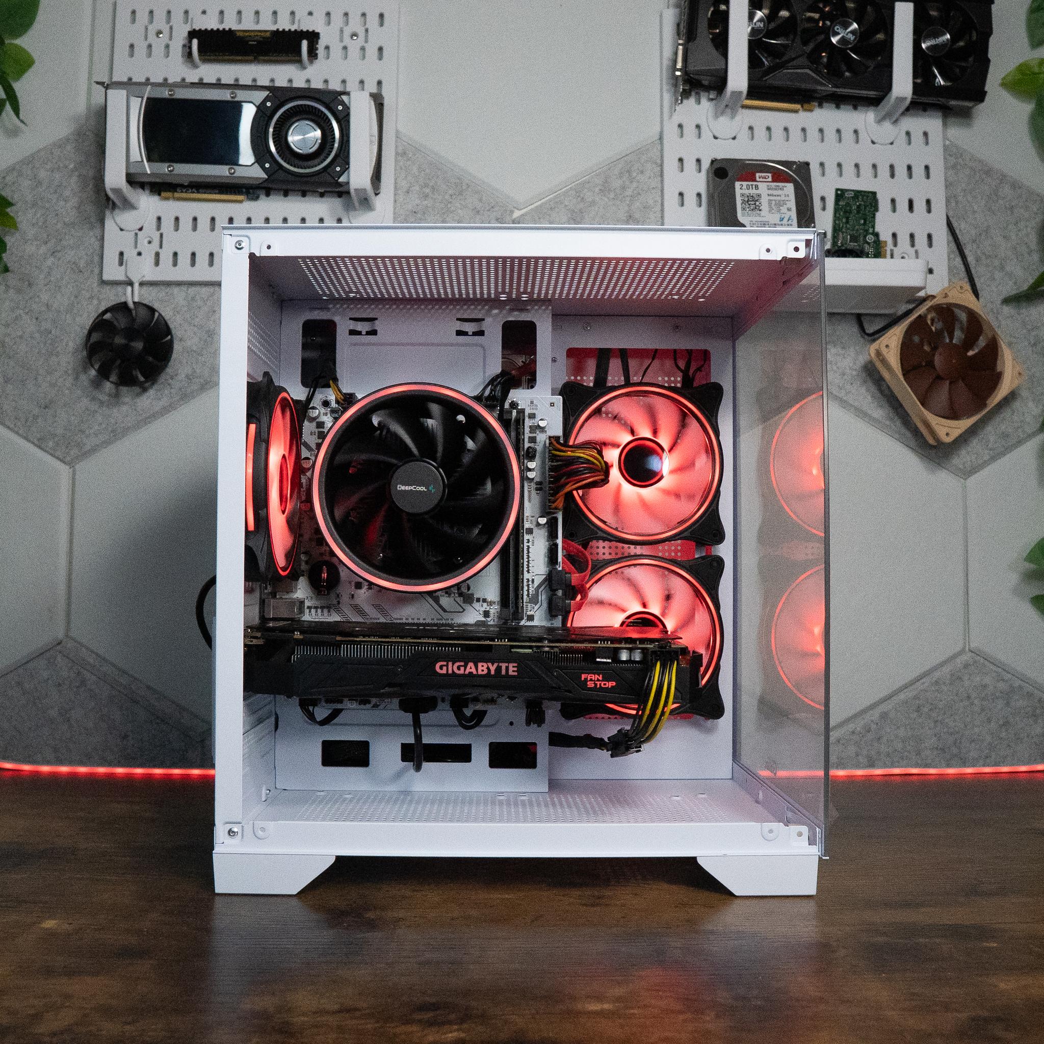 🌌🌠 BUDGET - BO6 Ready GAMING PC | GIGABYTE GTX 1080 8GB | RYZEN 5 1600X | 16GB DDR4 RAM | 1.25TB |