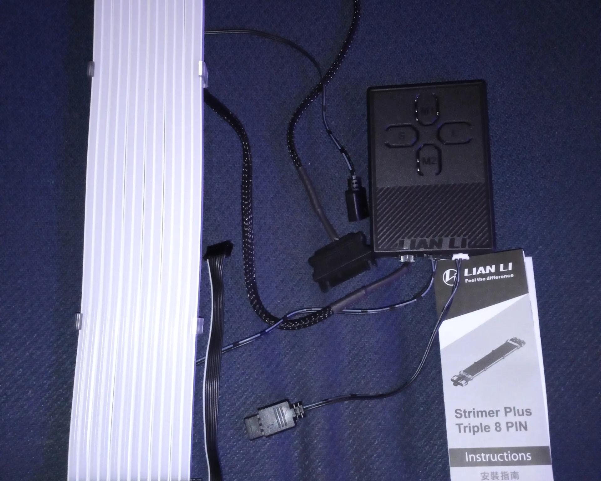 Lian Li Strimer Plus Triple 8-Pin ARGB GPU Extension Cable