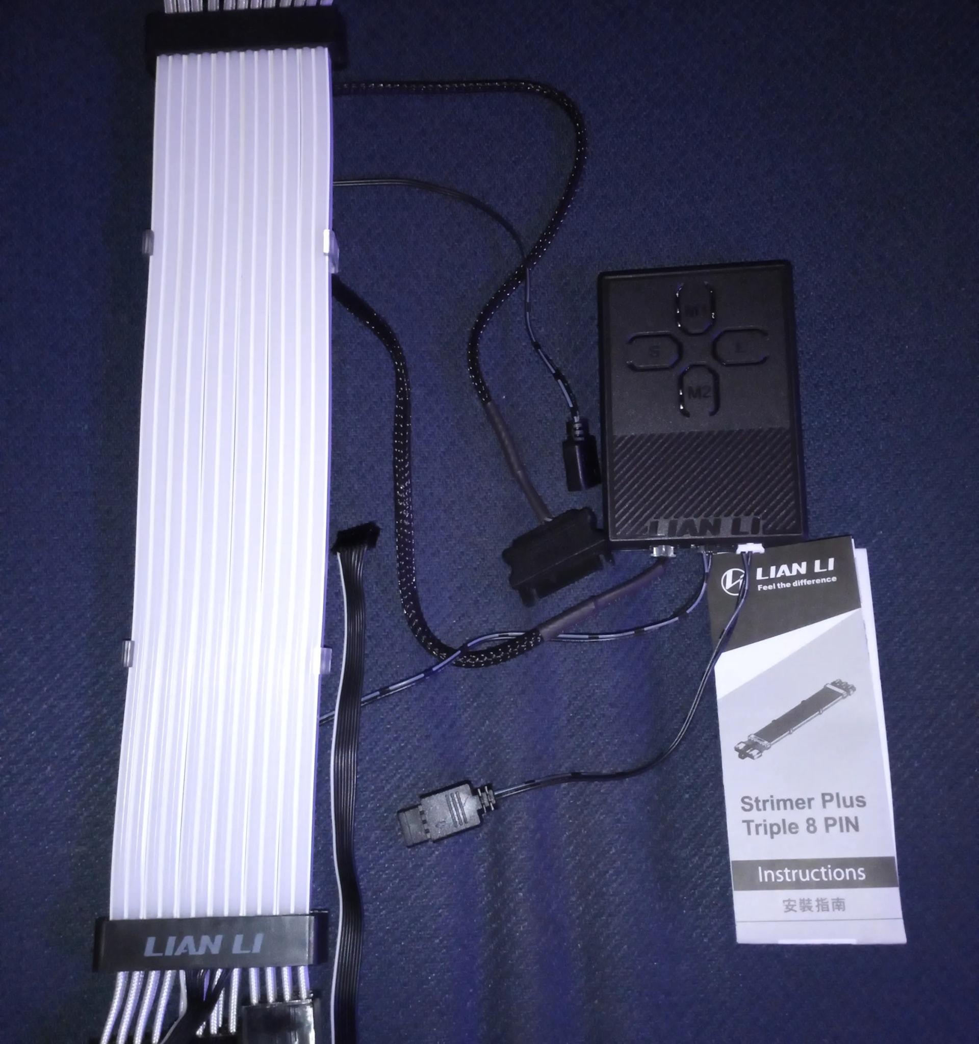 Lian Li Strimer Plus Triple 8-Pin ARGB GPU Extension Cable