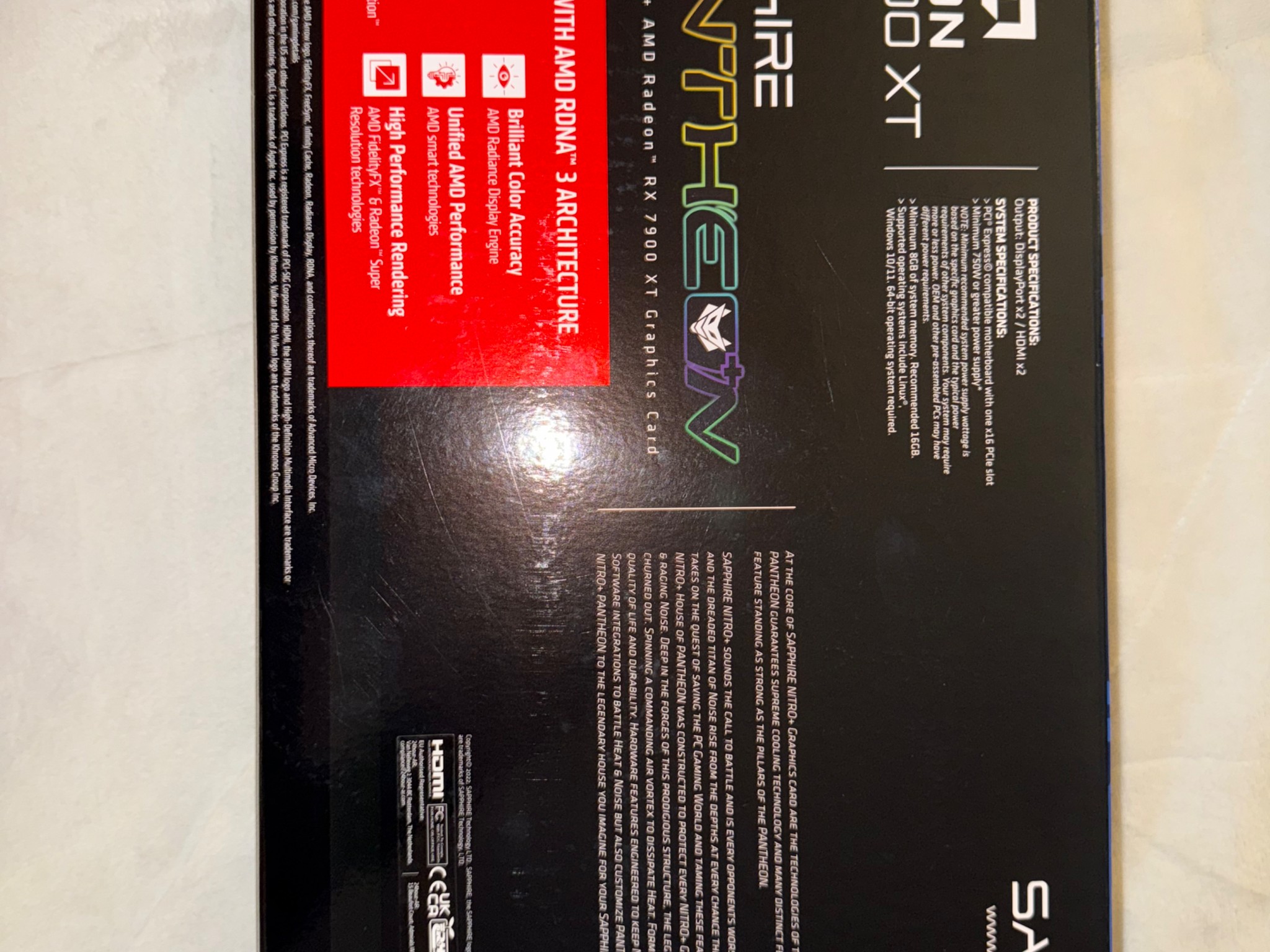 AMD RTX 7900XT Nitro+