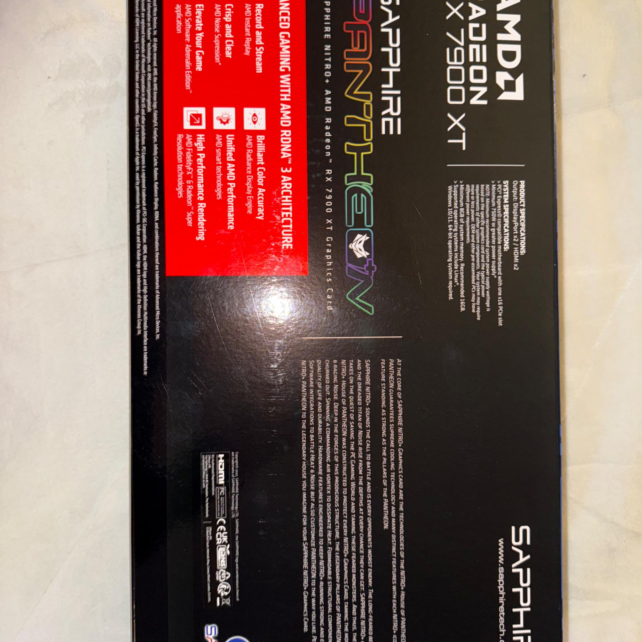 AMD RTX 7900XT Nitro+