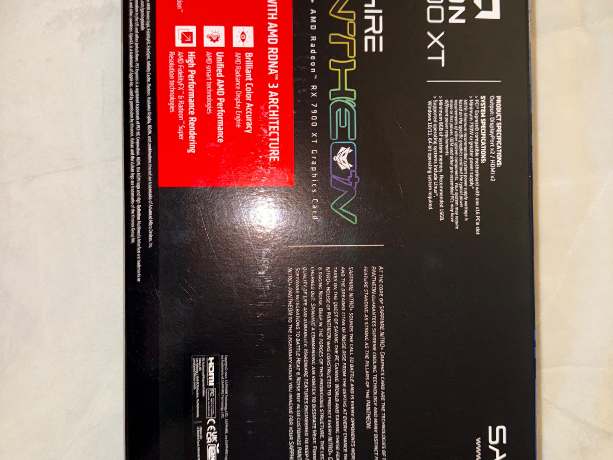 AMD RTX 7900XT Nitro+