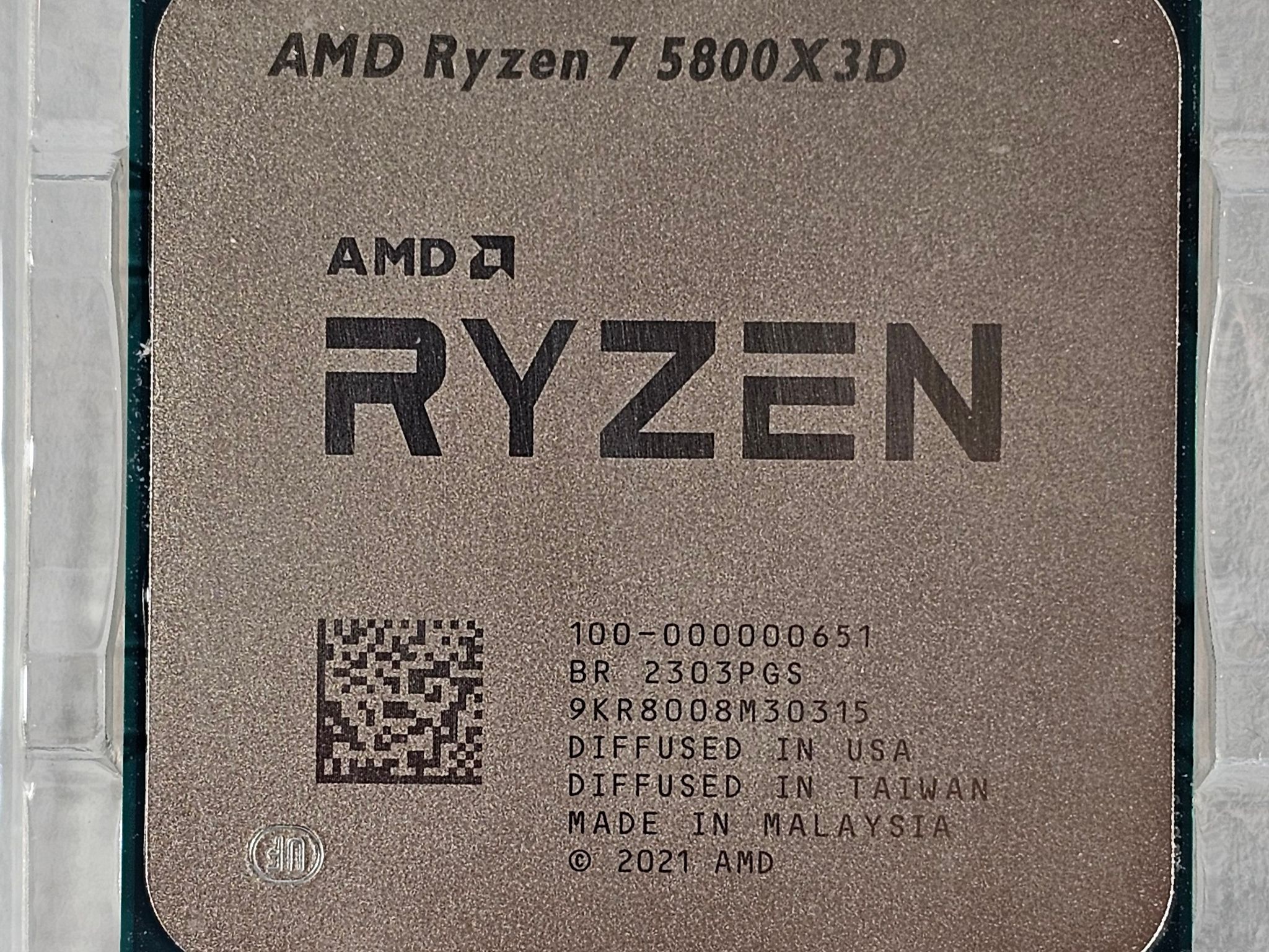 AMD Ryzen 7 5800X3D AM4