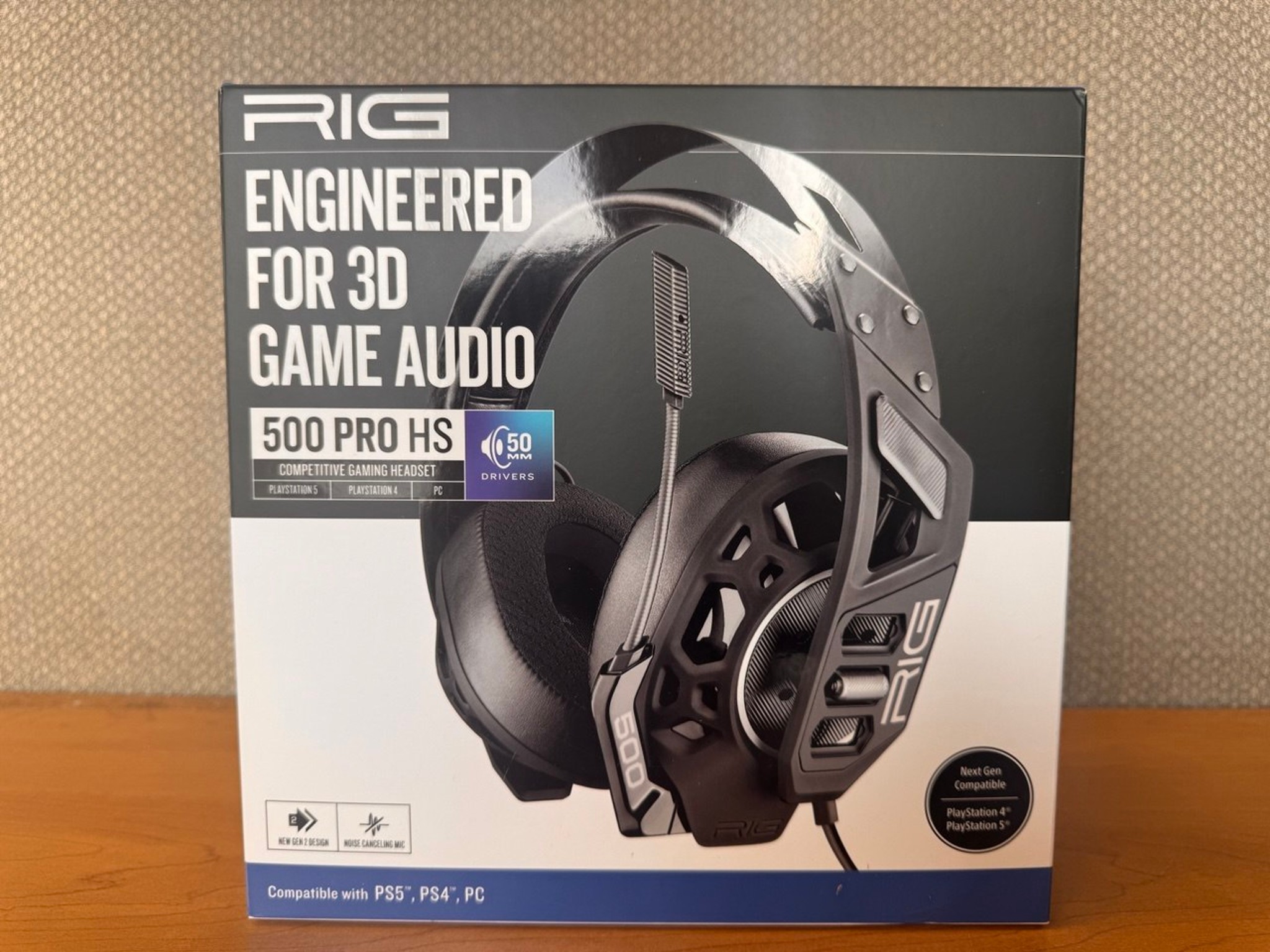 RIG 500 PRO HS GEN 2 Competitive Gaming Wired Headset For Sony PS4 / PS5 / PC