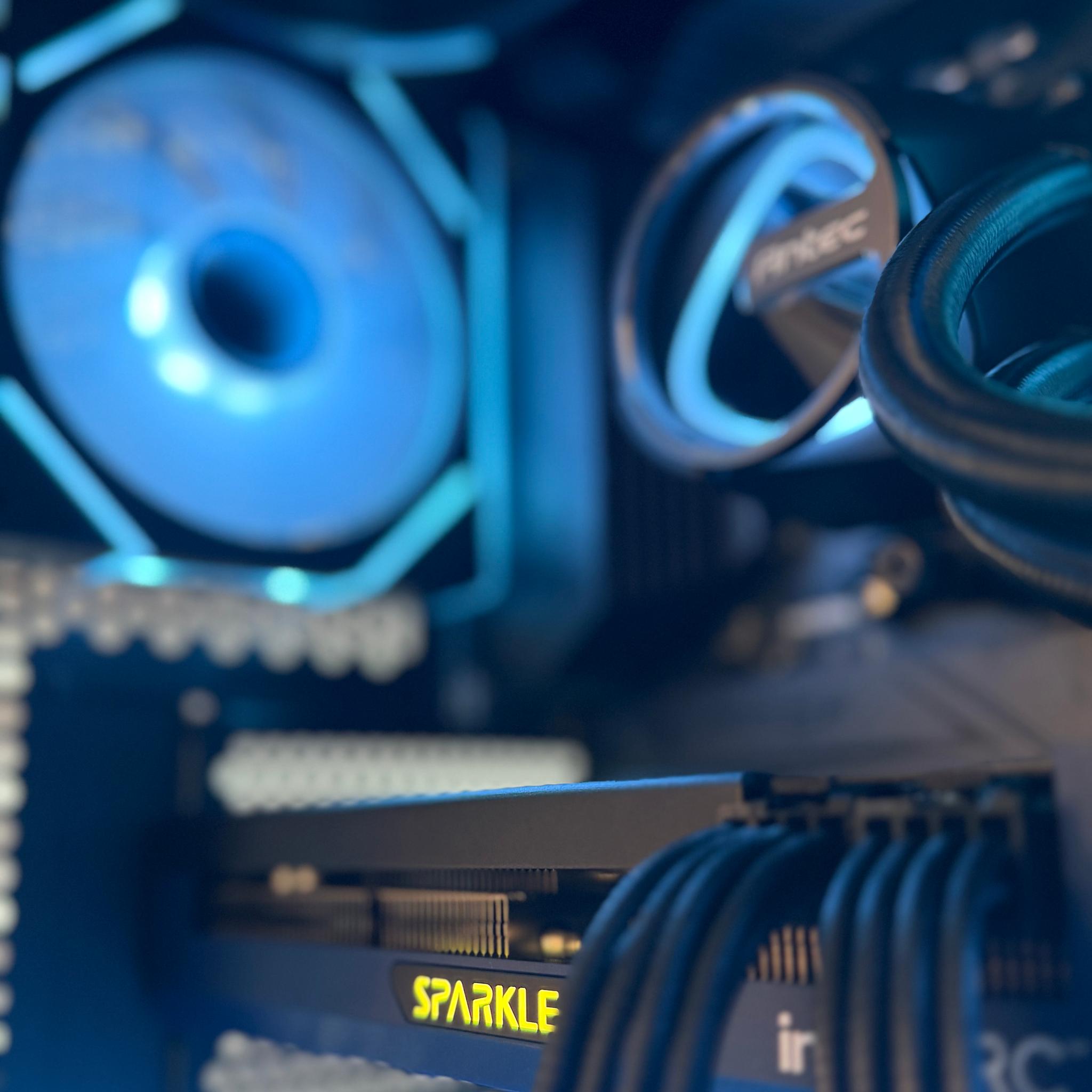 🔥 Gaming PC – Arc A750 SPARKLE ROC OC | Ryzen 5 5500 | WiFi | Windows 11 Pro | NZXT H5 Flow 🔥