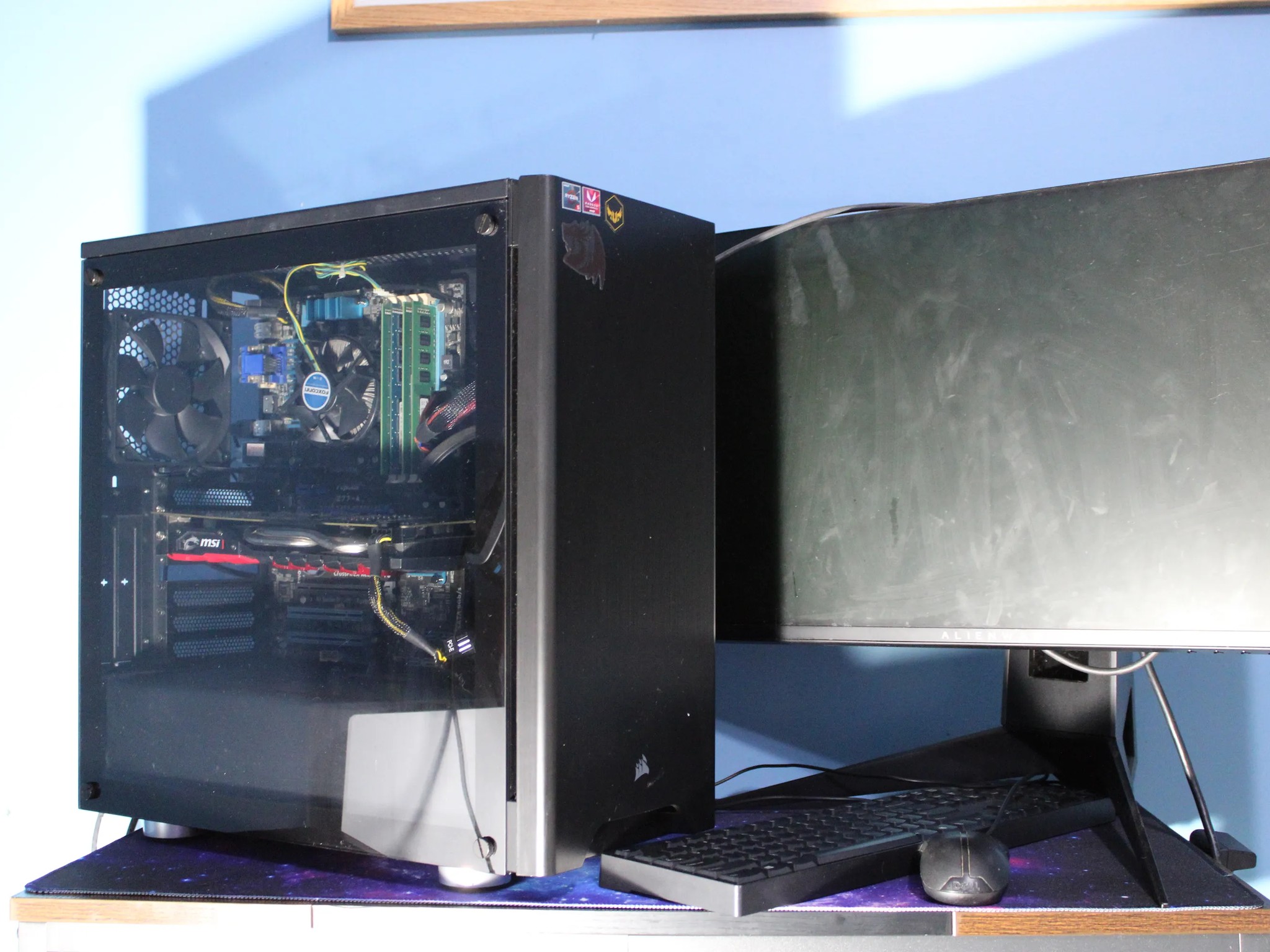 BUDGET Gaming PC i5 3.1GHz - 16GB RAM - 500GB SSD - MSI RX 570
