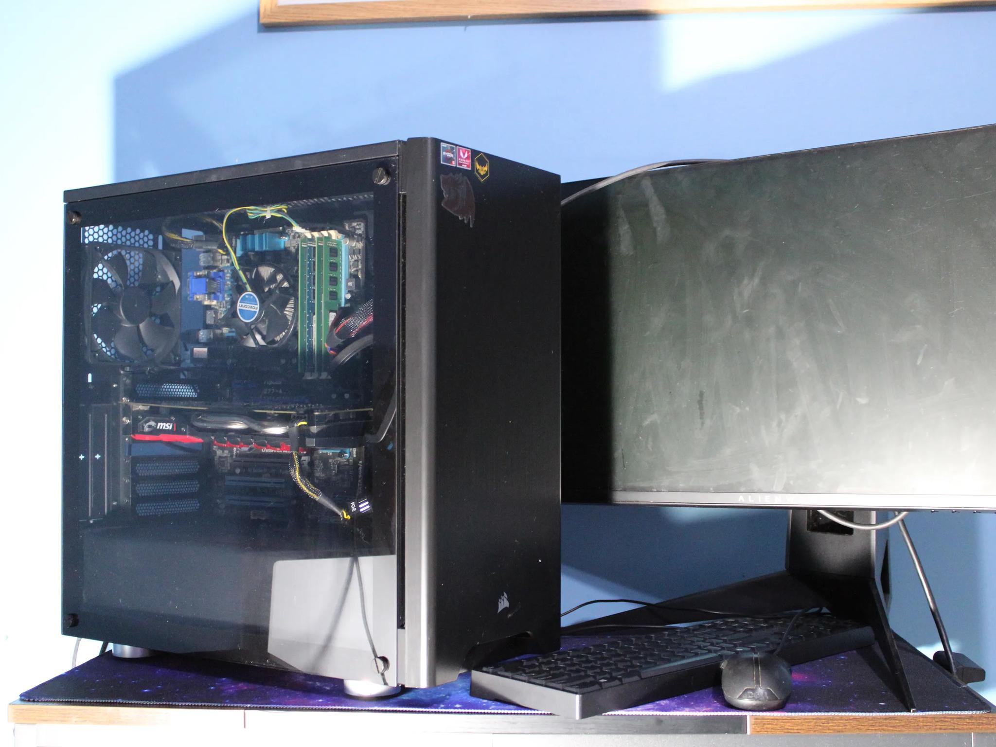 BUDGET Gaming PC i5 3.1GHz - 16GB RAM - 500GB SSD - MSI RX 570