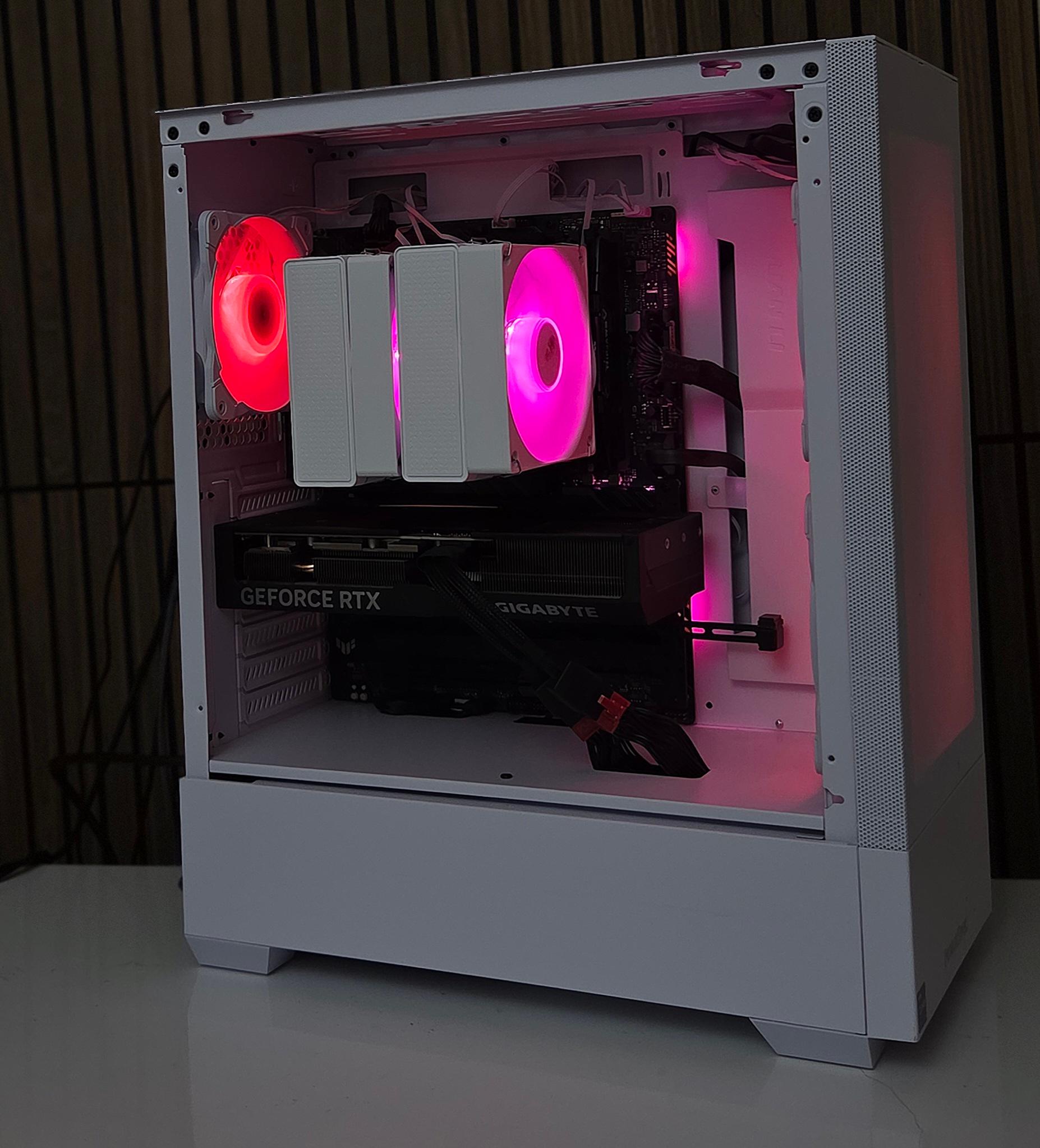 1440P White Gaming v2  PC | 12700K | RTX 4070 super 12GB | DDR4/5 | Z690 | 32GB RAM | 1TB | Win11