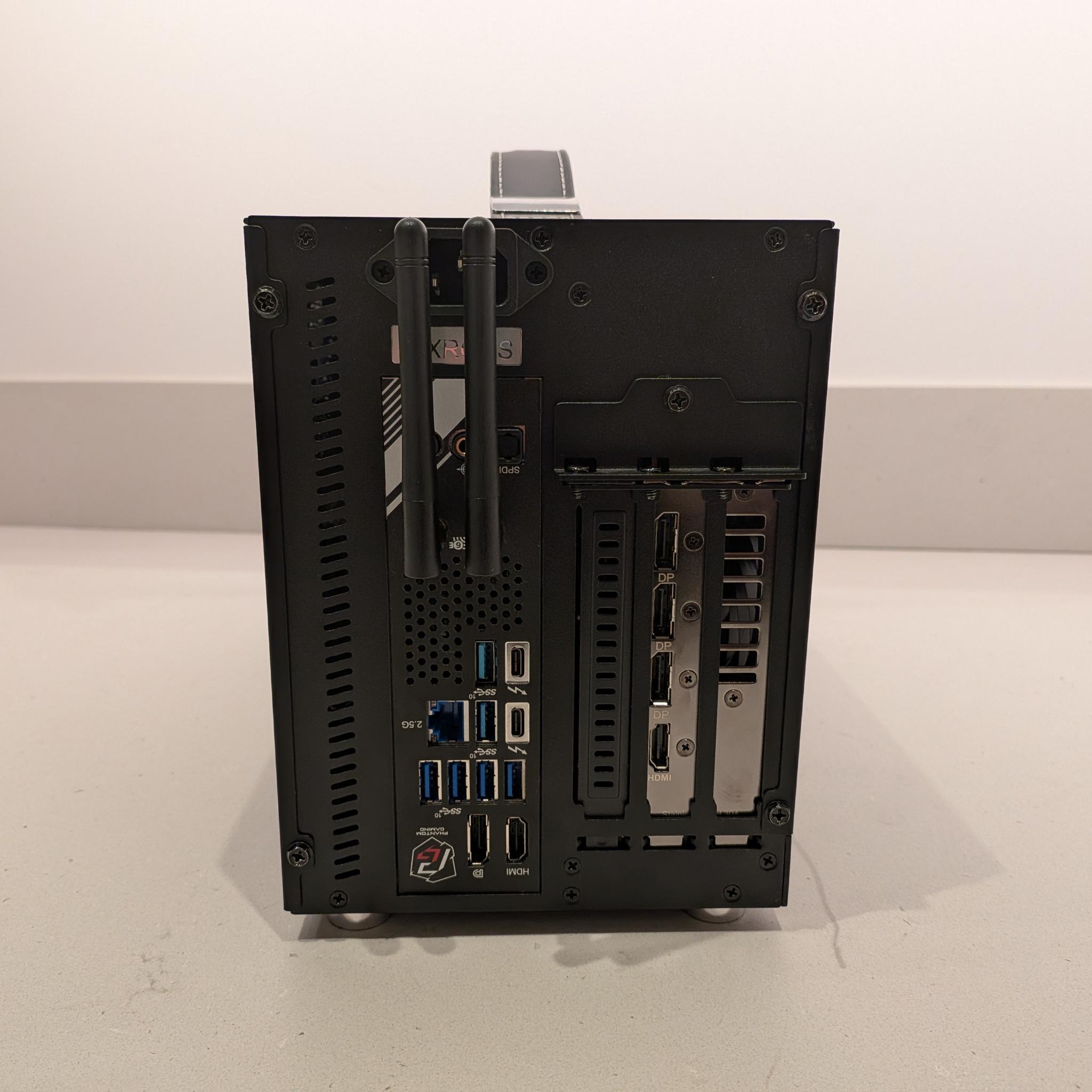 4K Lunchbox - RX 9070, Intel Core i7 14700K, 2 TB Gen 4 NVME, 32 GB DDR5 RAM, Noctua Chromax Cooled