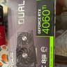 ASUS Dual GeForce RTX 4060 Ti OC Edition 8GB GDDR6. Barley used, kept in box