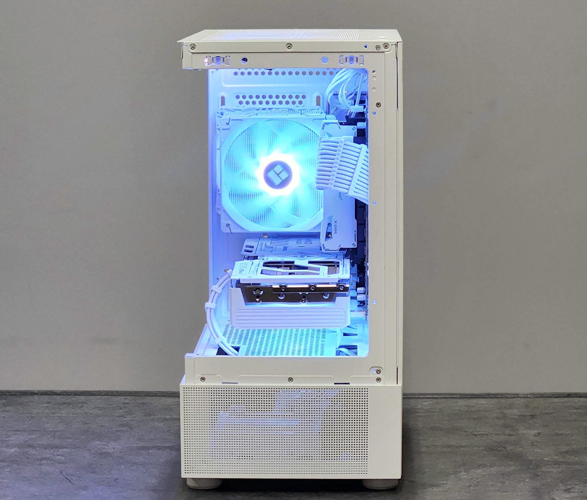 RX 9060 XT 16GB | All White Custom Gaming PC | Ryzen 5 5500X3D | 32GB DDR4 | 1TB SSD | Win 11 Pro