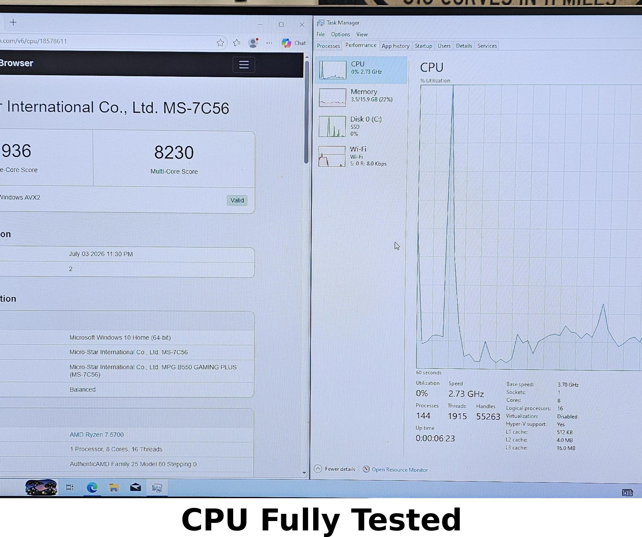 AMD Ryzen 7 5600 AM4