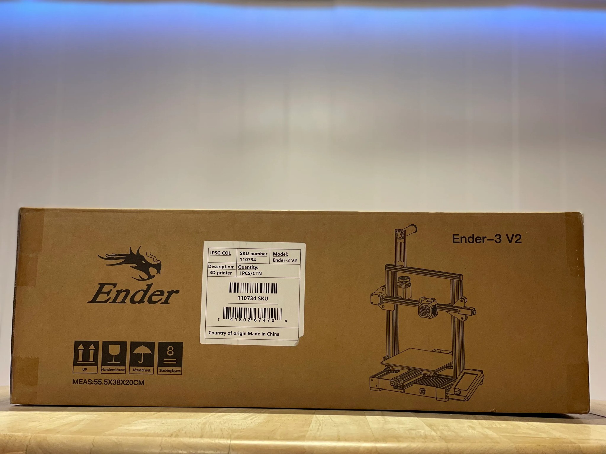 Brand New Sealed! Creality Ender 3 V2 3D Printer