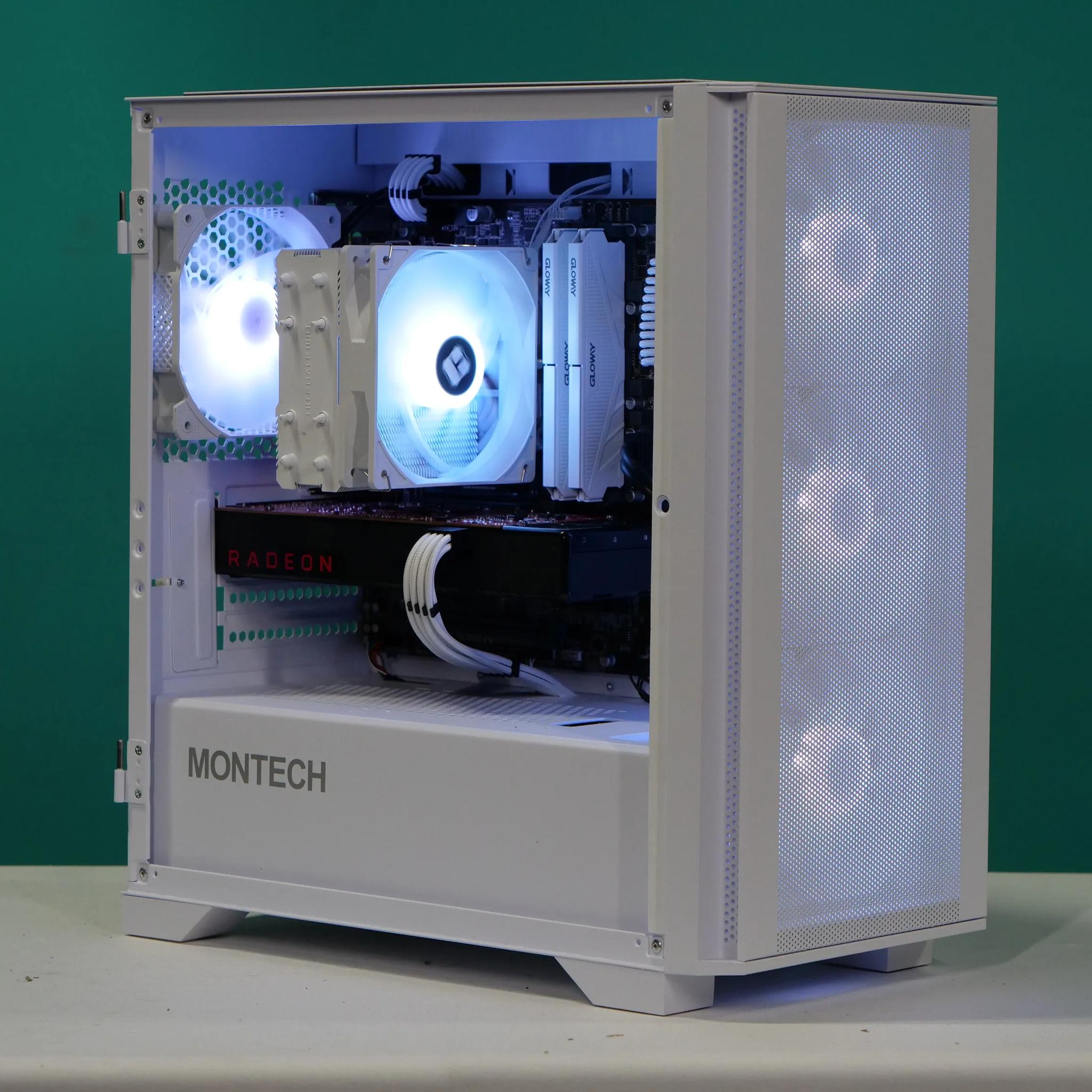 UCW Ready to Play Q170 "Thats about White" Build (i7-7700 + RX 580X 8gb + 16gb RAM)