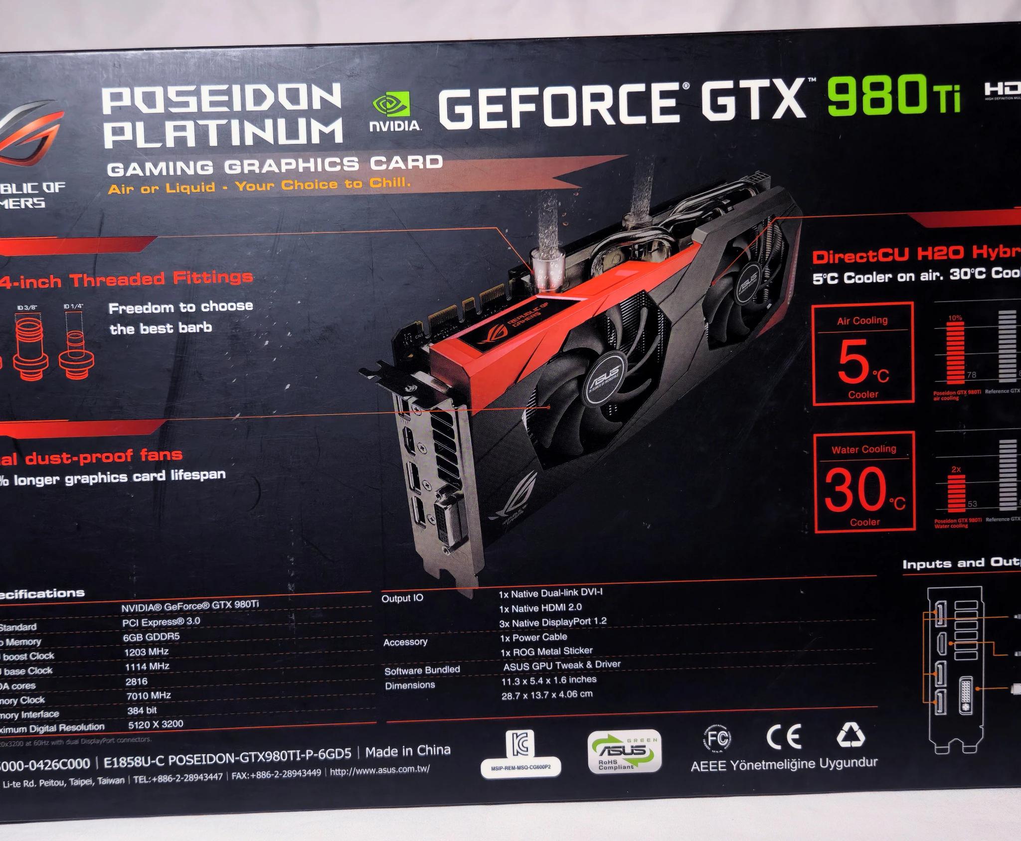ASUS ROG POSEIDON GTX 980 Ti Platinum
