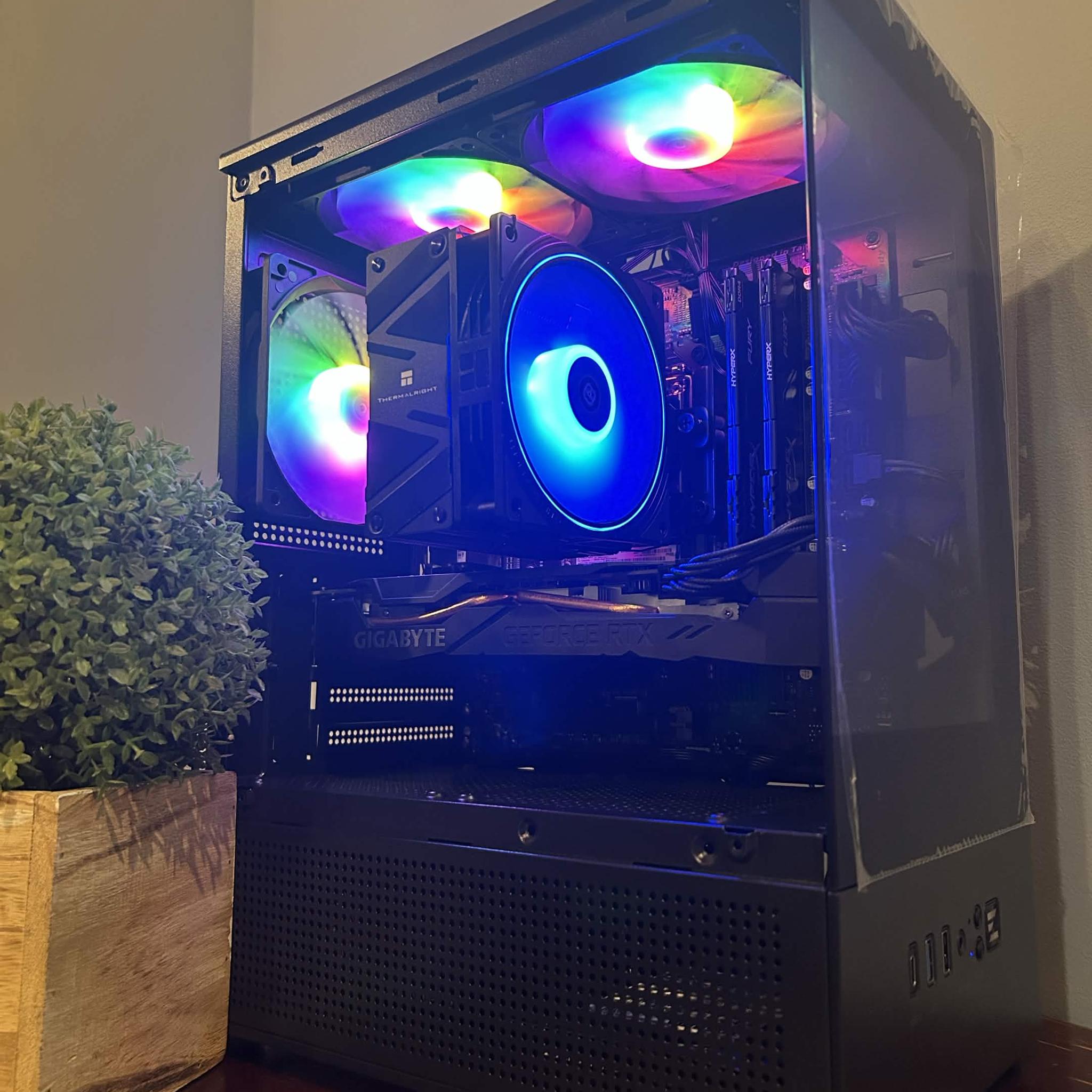 BUDGET GAMING - RTX 2060 Super Custom Gaming PC - Core i7-8700, 16GB RAM, 2.5TB Total Storage