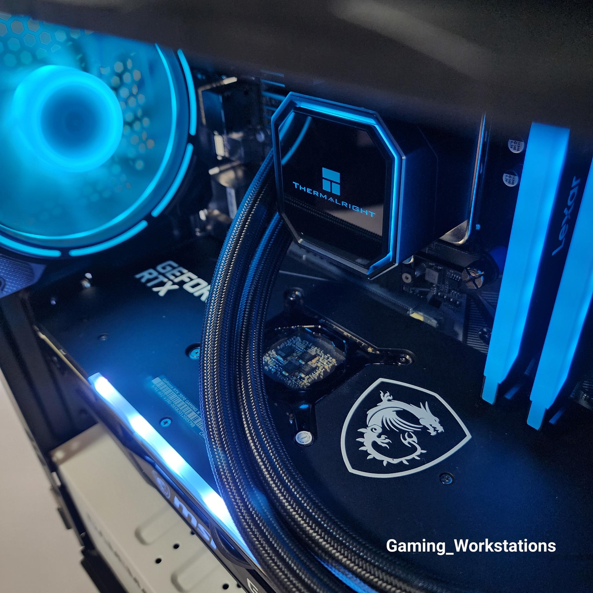 💙🤍 RTX 3070 // Core i5 12400 // 16GB 3600MHz // 1TB NVMe Gen 3