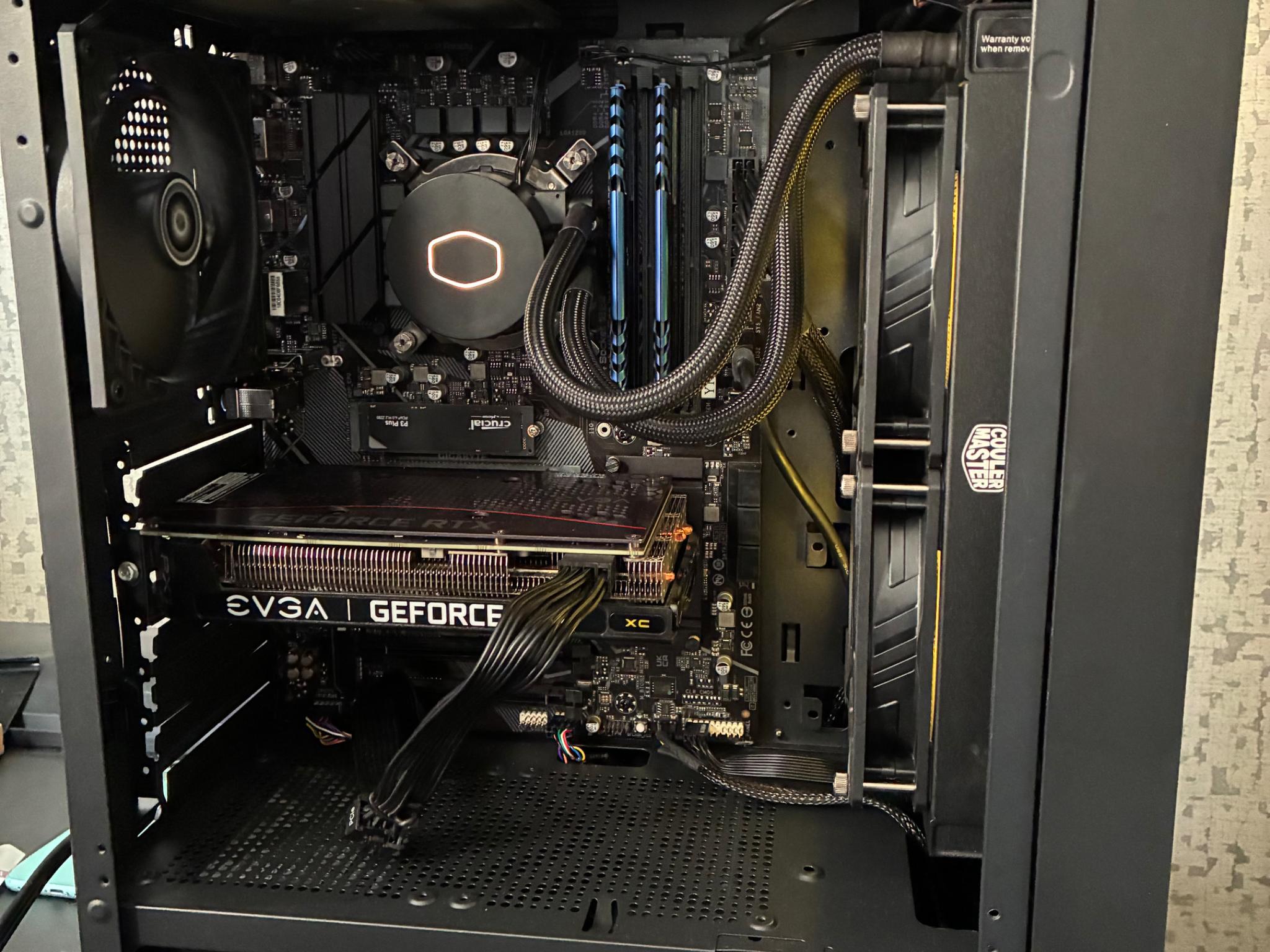 OBO Gaming PC RTX3060- intel i5- liquid cooling