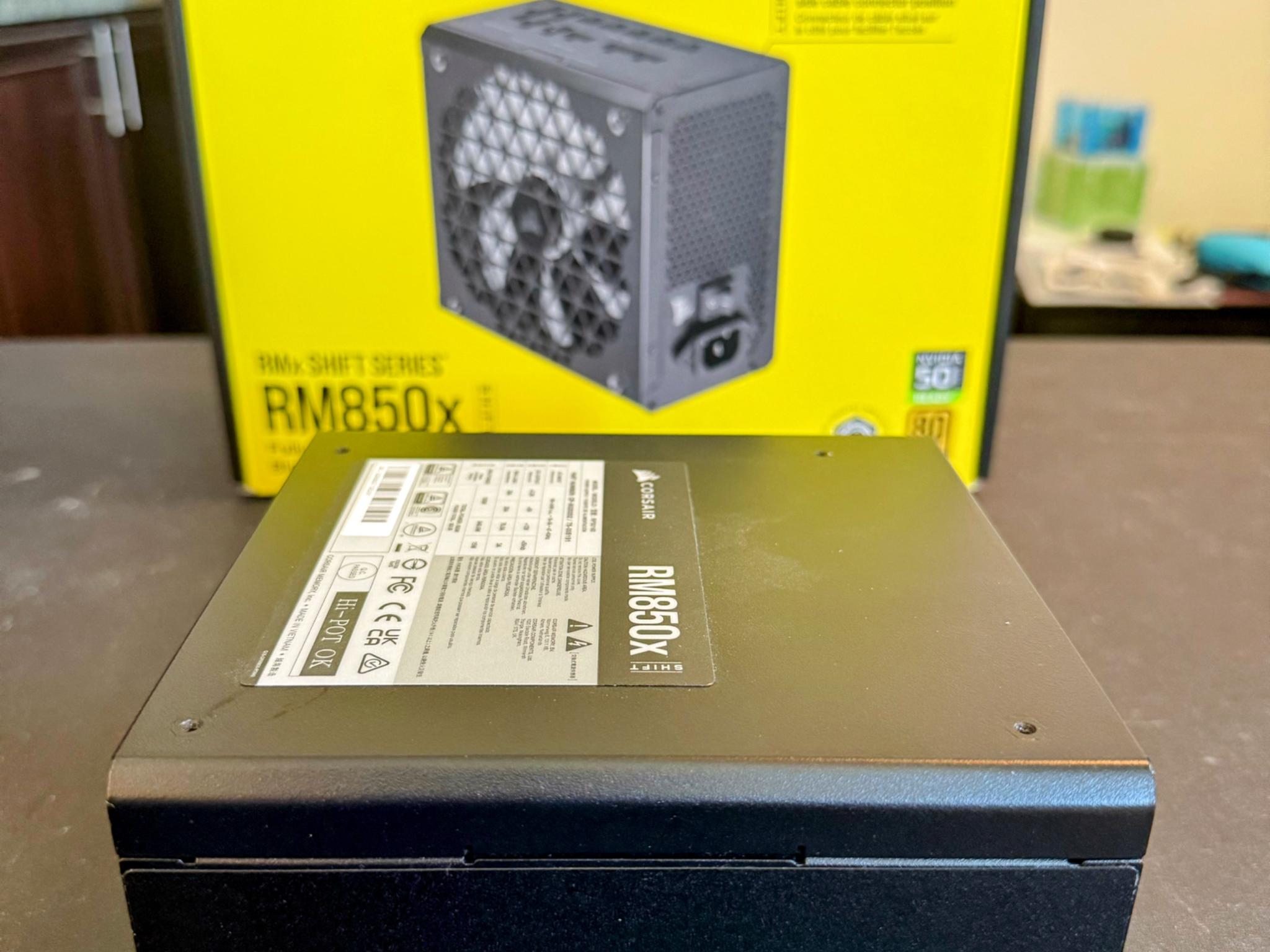 Corsair RM850x Shift 850W 80+ Gold Fully Modular PSU (2025, Lightly Used)