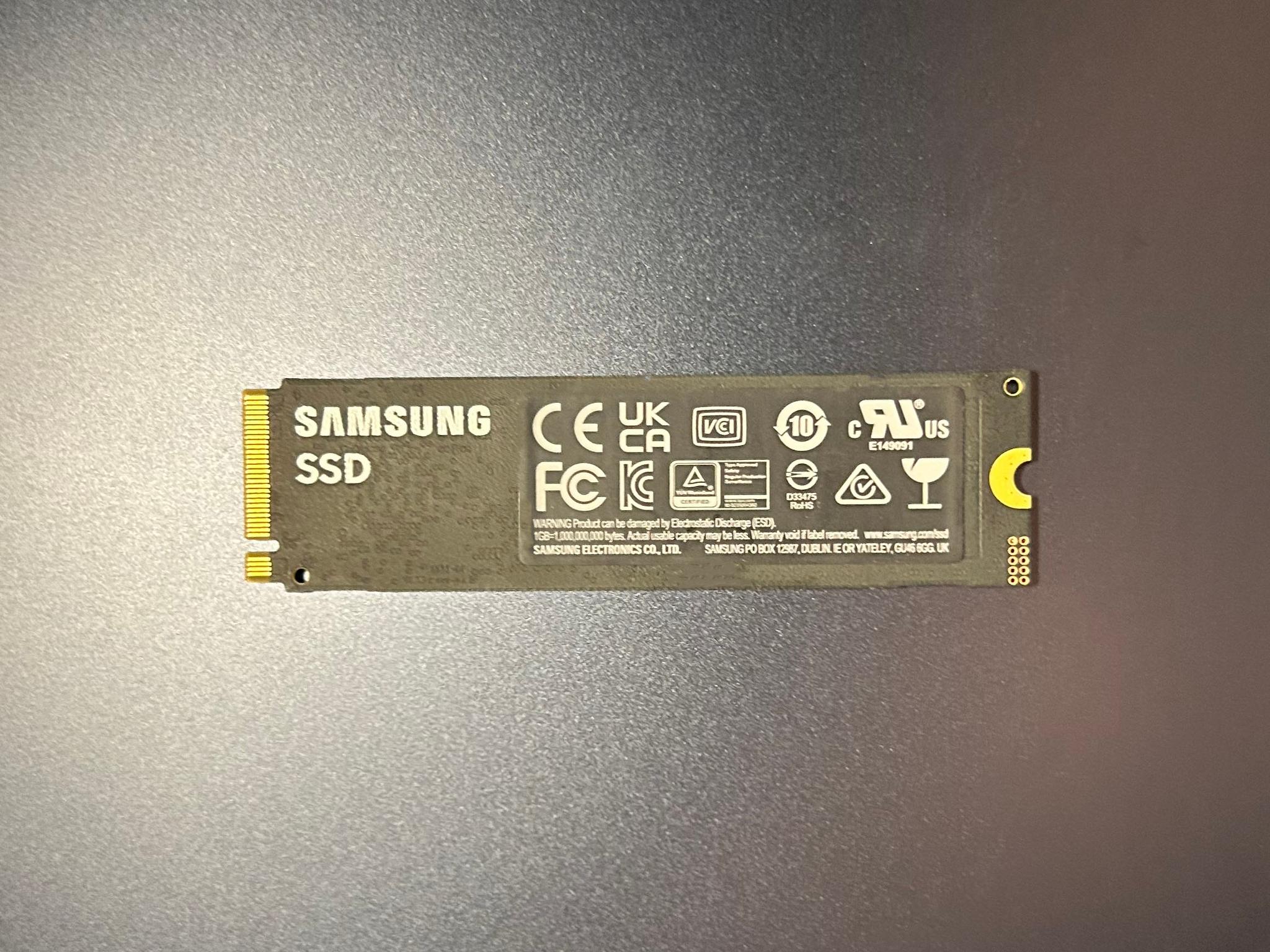 Samsung 990 PRO 4TB NVMe PCIe 4.0 M.2 2280