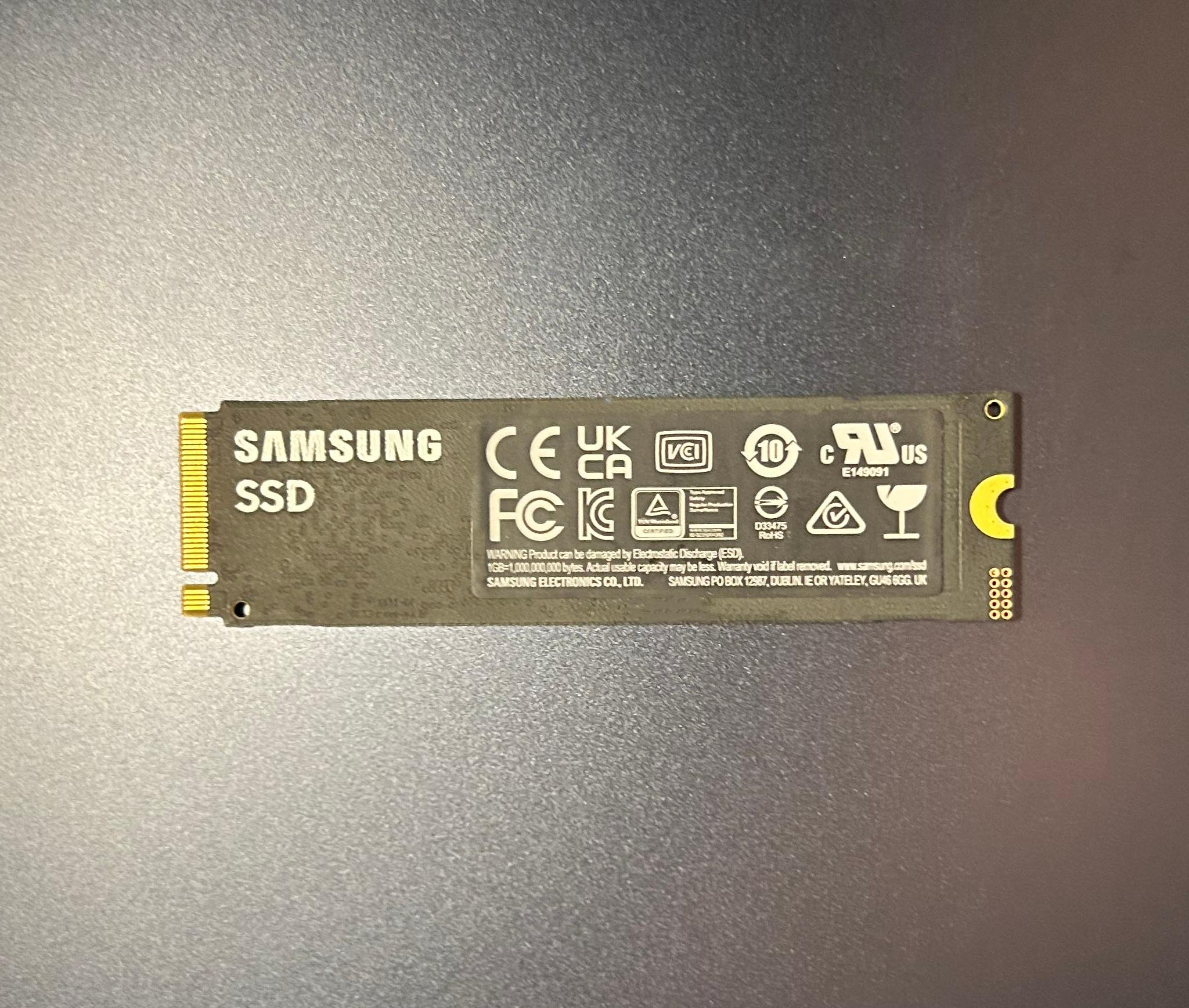 Samsung 990 PRO 4TB NVMe PCIe 4.0 M.2 2280