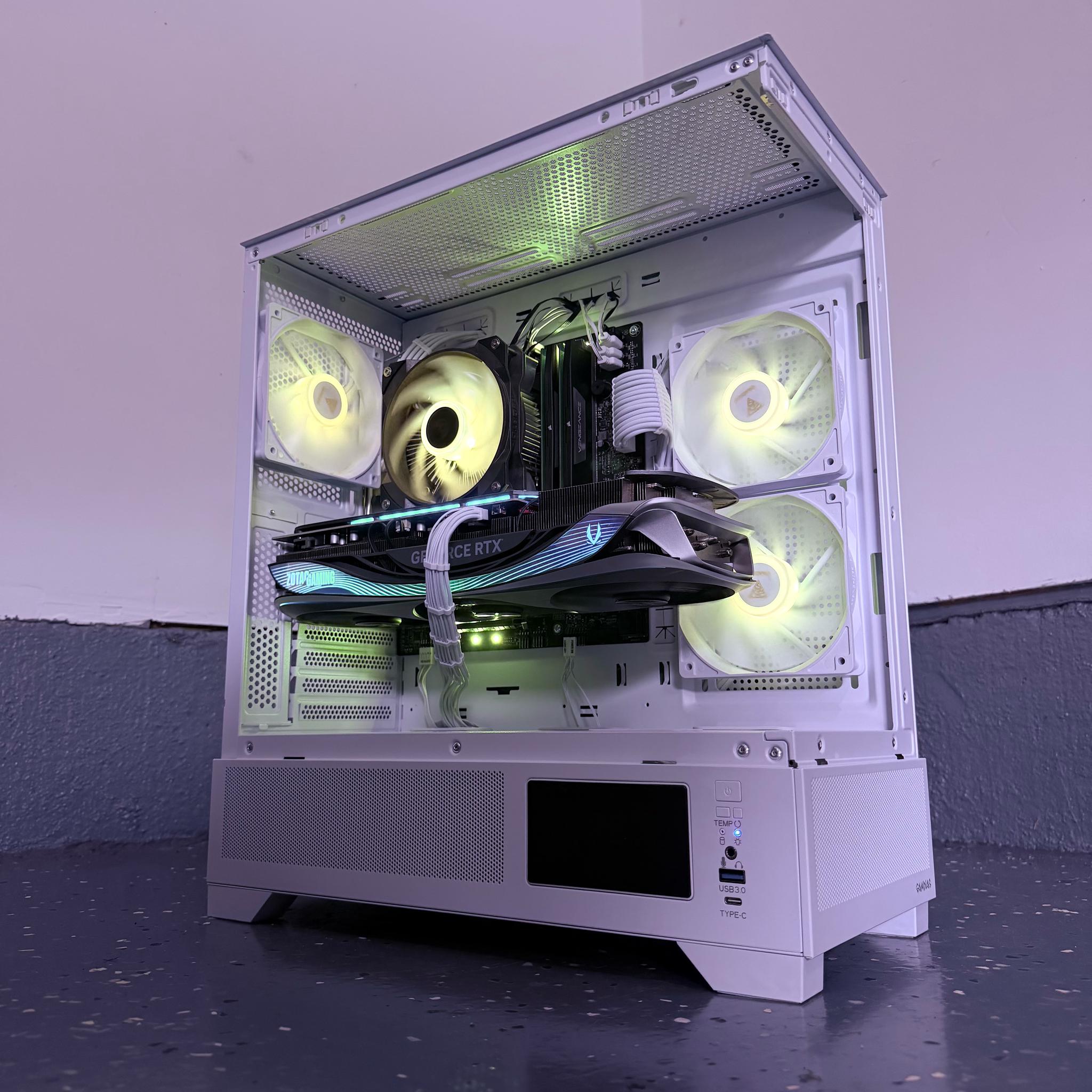 ❄️"Artic Tide "❄️| 4k Gaming | RTX 4070 Ti AMP Extreme  | i7 12700F | 32B DDR5 Ram | 1TB Storage