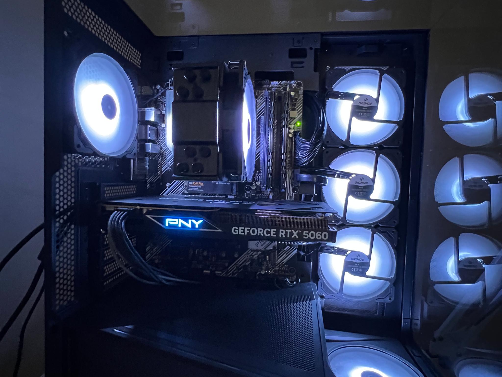 RTX 5060 and r7 5700x gaming pc