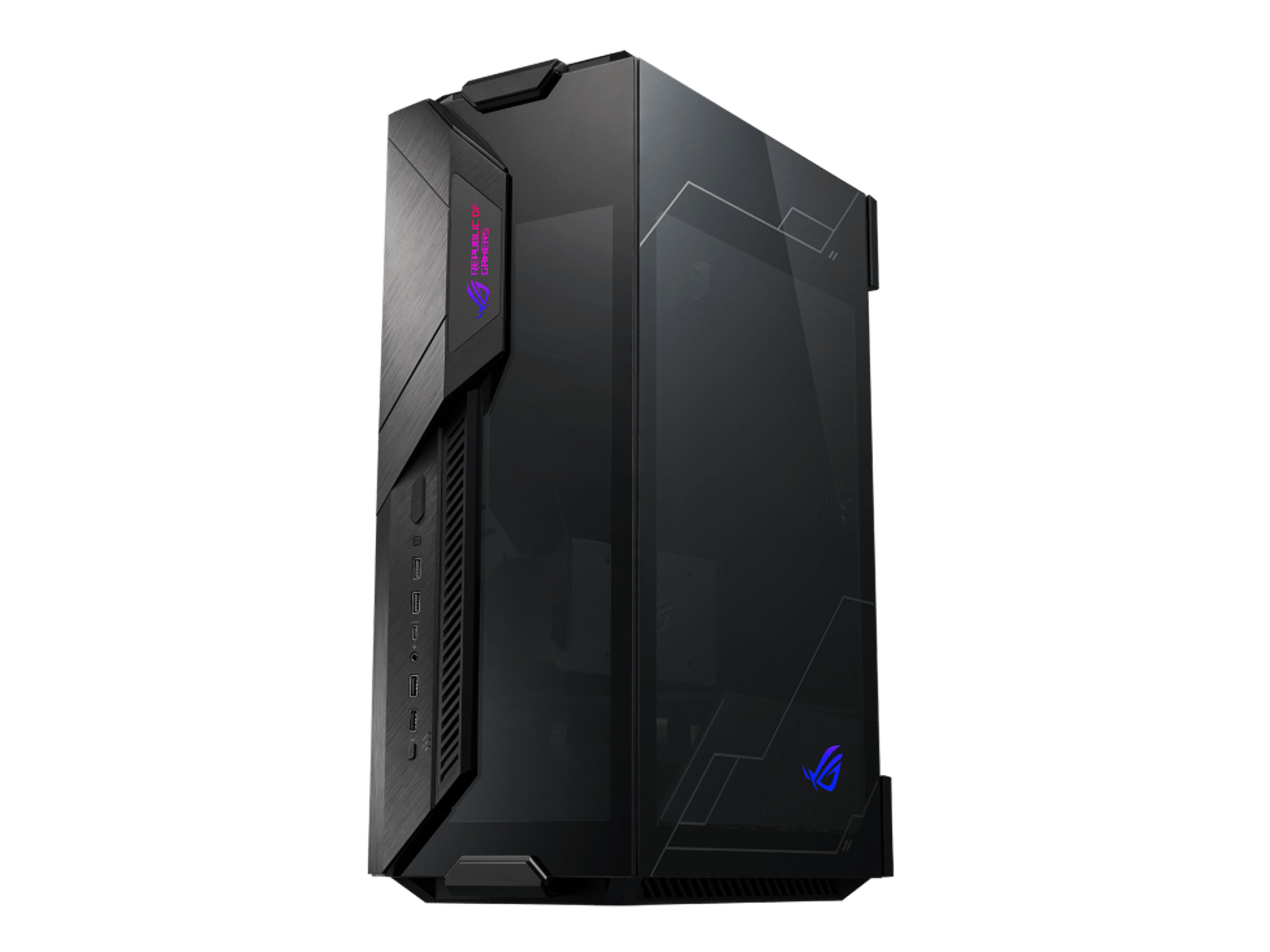 ASUS GR101 ROG Z11 Black Mini-ITX Mini Tower Tempered Glass Computer Case