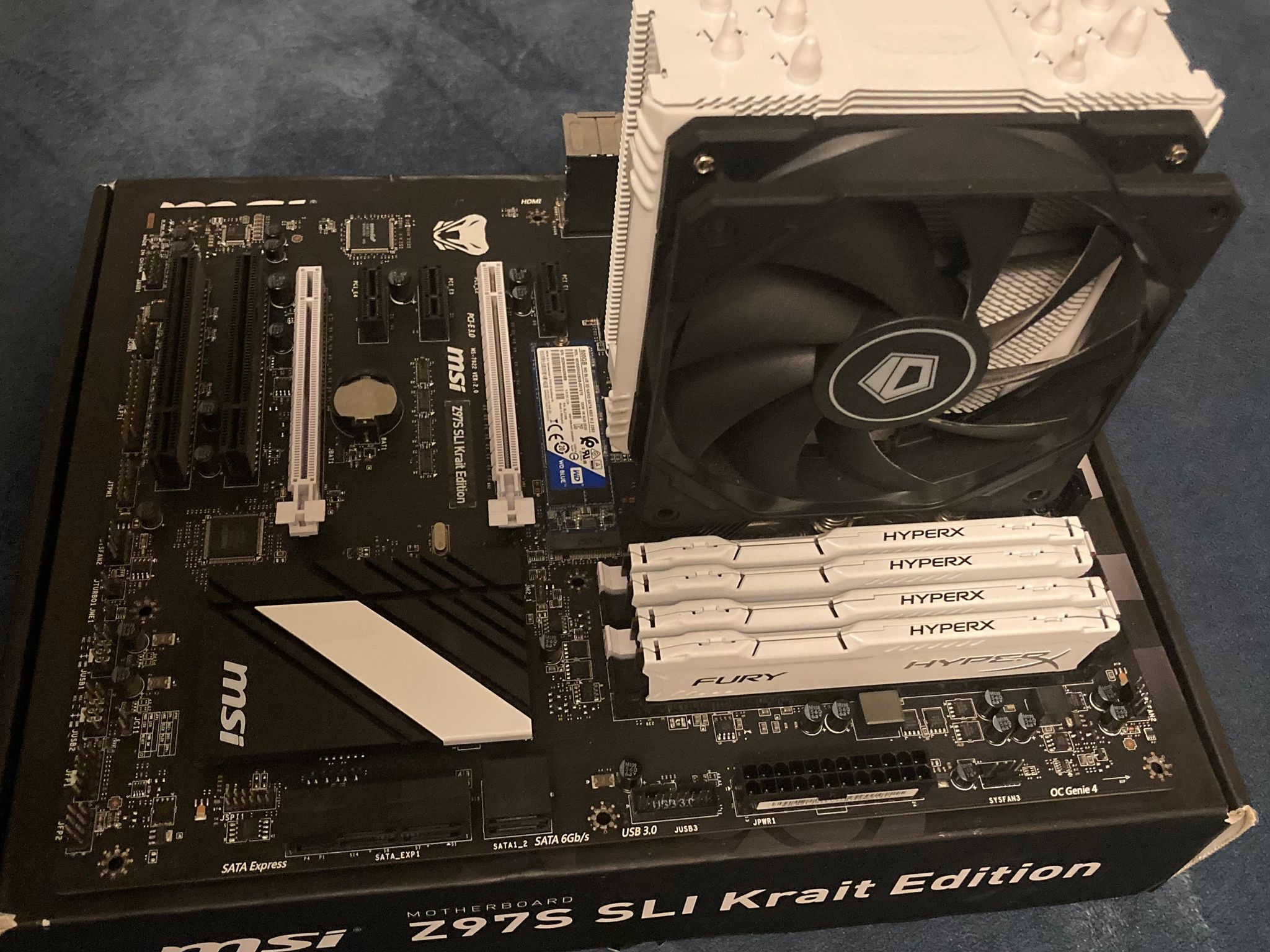 (i5 COMBO) MSI Z97 + i5 4690k + Cooler + 16GB RAM + 500GB SSD