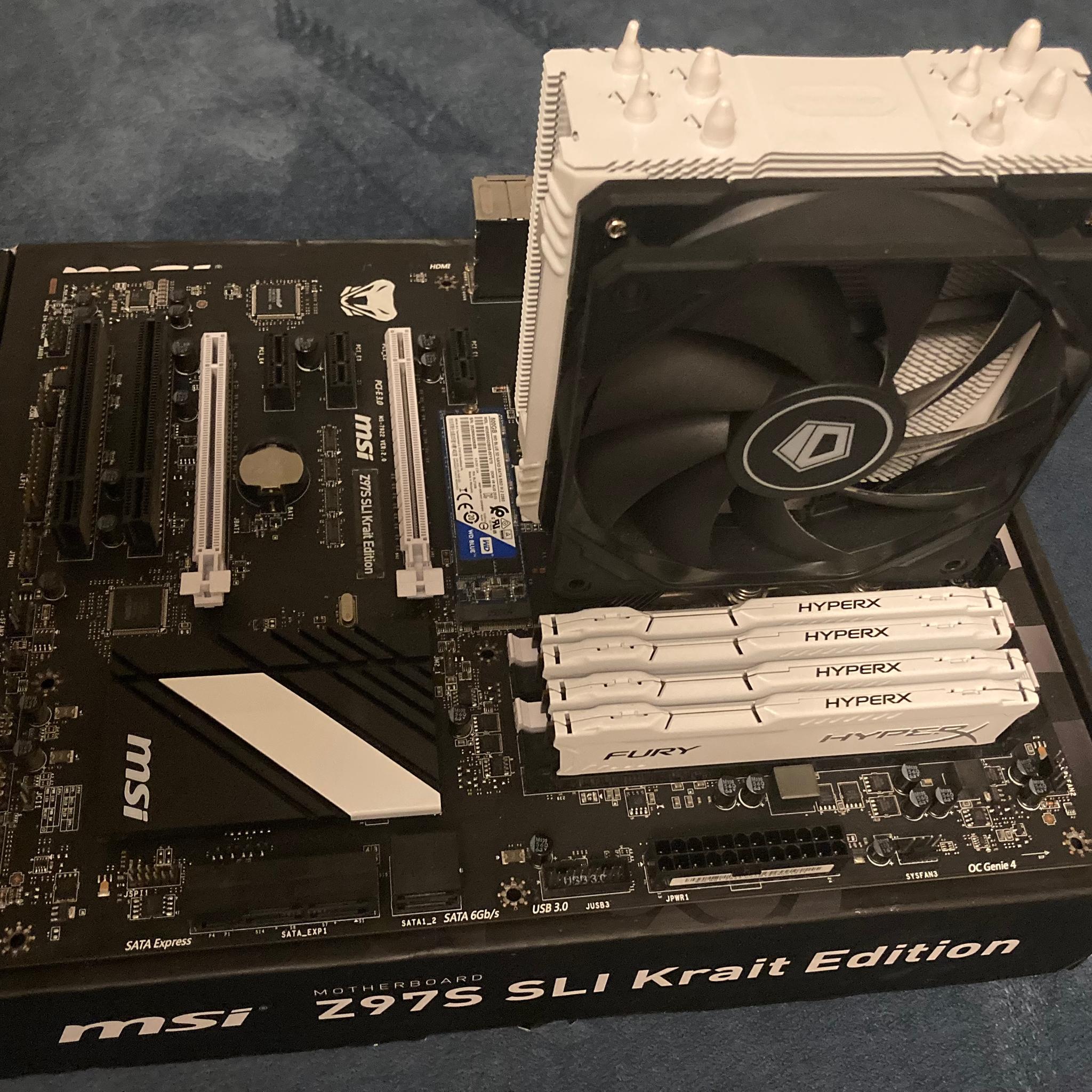(i5 COMBO) MSI Z97 + i5 4690k + Cooler + 16GB RAM + 500GB SSD