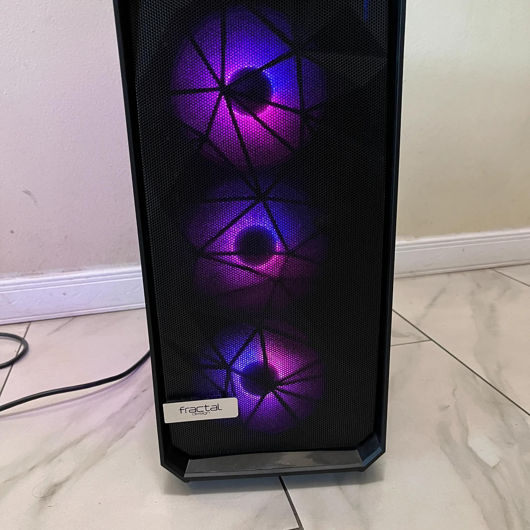 🟢🔥 Budget Gaming PC – RGB Case w/ Remote - Intel i5-4590, R9 380 4GB, 1 TB Storage & 12GB RAM 🔵 🖥️