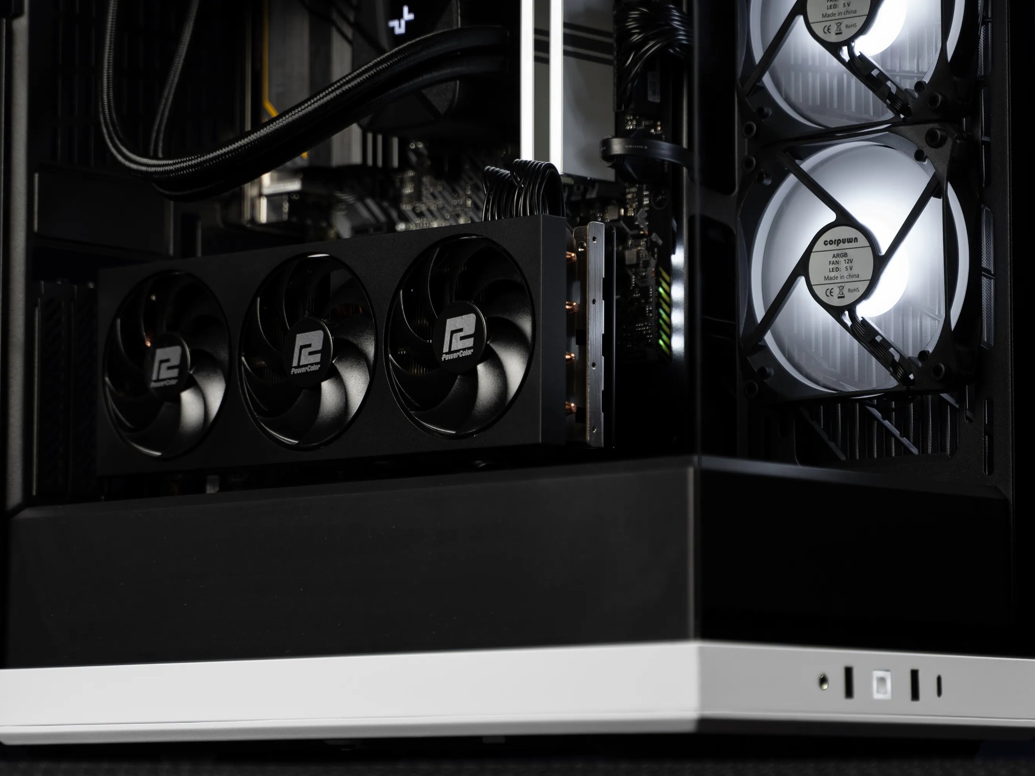 “Prebryte” RX 7700 XT Ryzen 7 32GB Windows 11 Pro 2TB Gaming PC Powerhouse