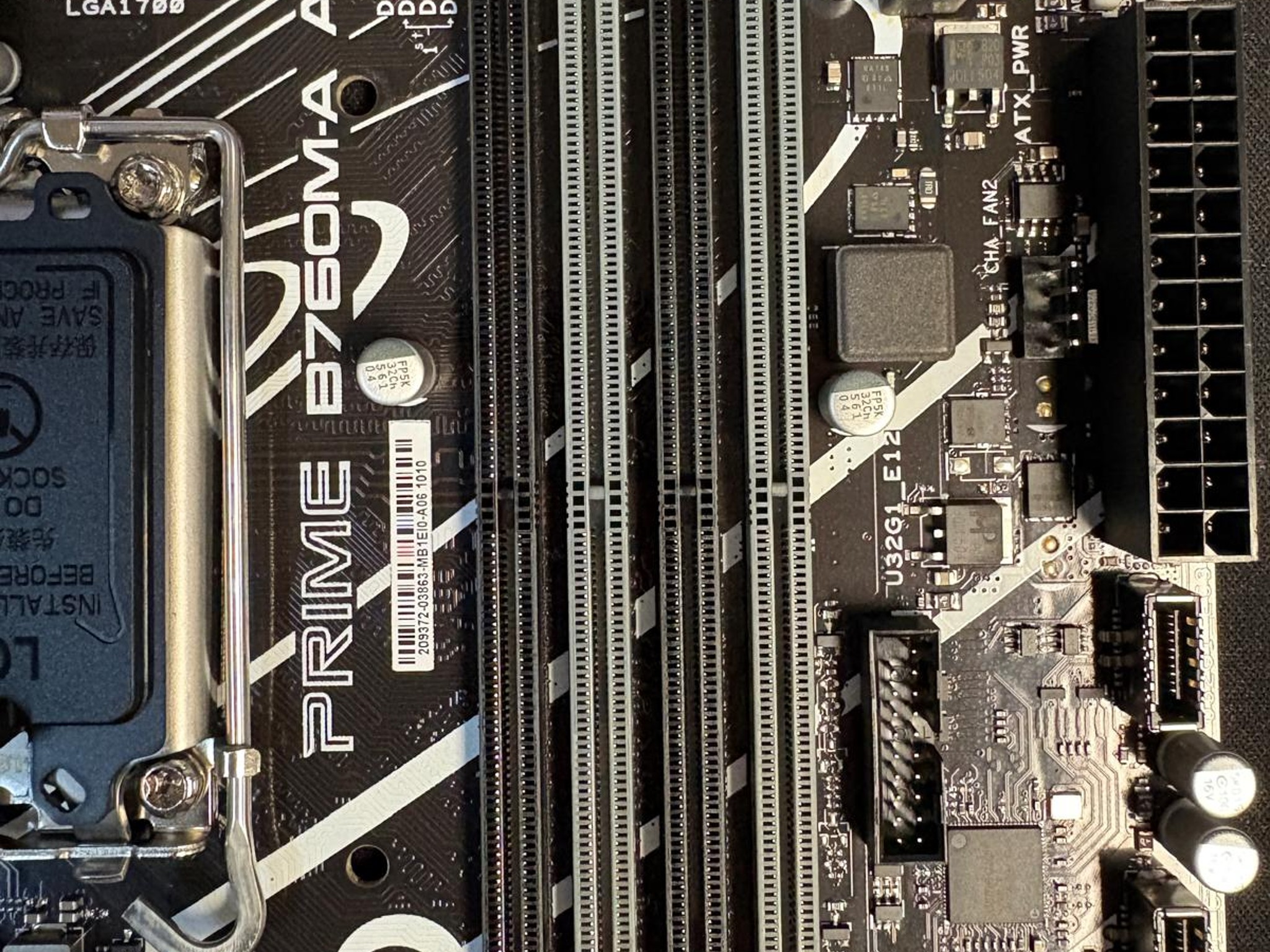 USED & FUNCTION GOOD - Asus Prime B760M-A AX