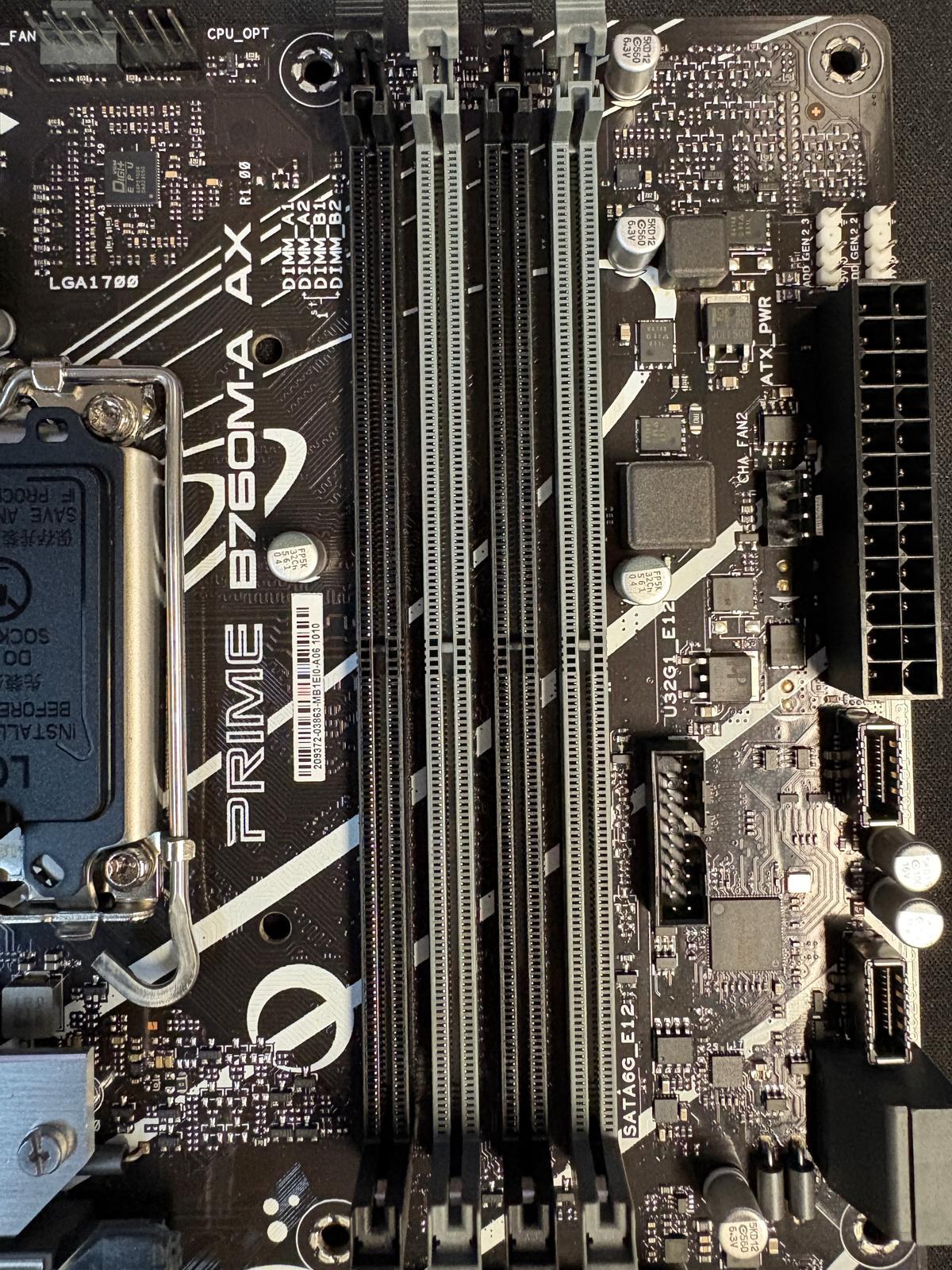 USED & FUNCTION GOOD - Asus Prime B760M-A AX