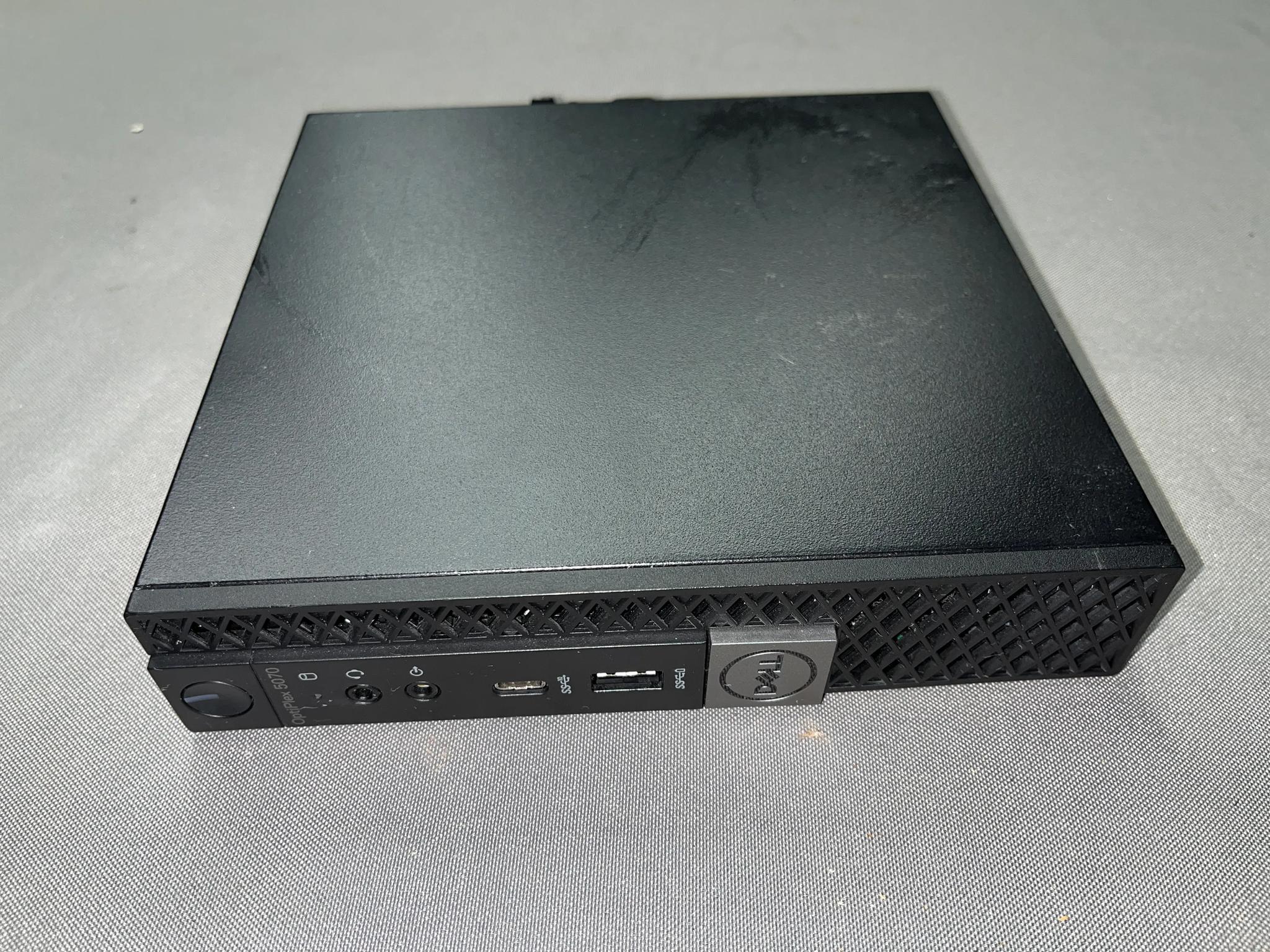 Dell OptiPlex 5070 Micro, Intel Core i5-8500T, 16GB RAM, 256GB SSD - Windows 11 Enterprise w/ AC