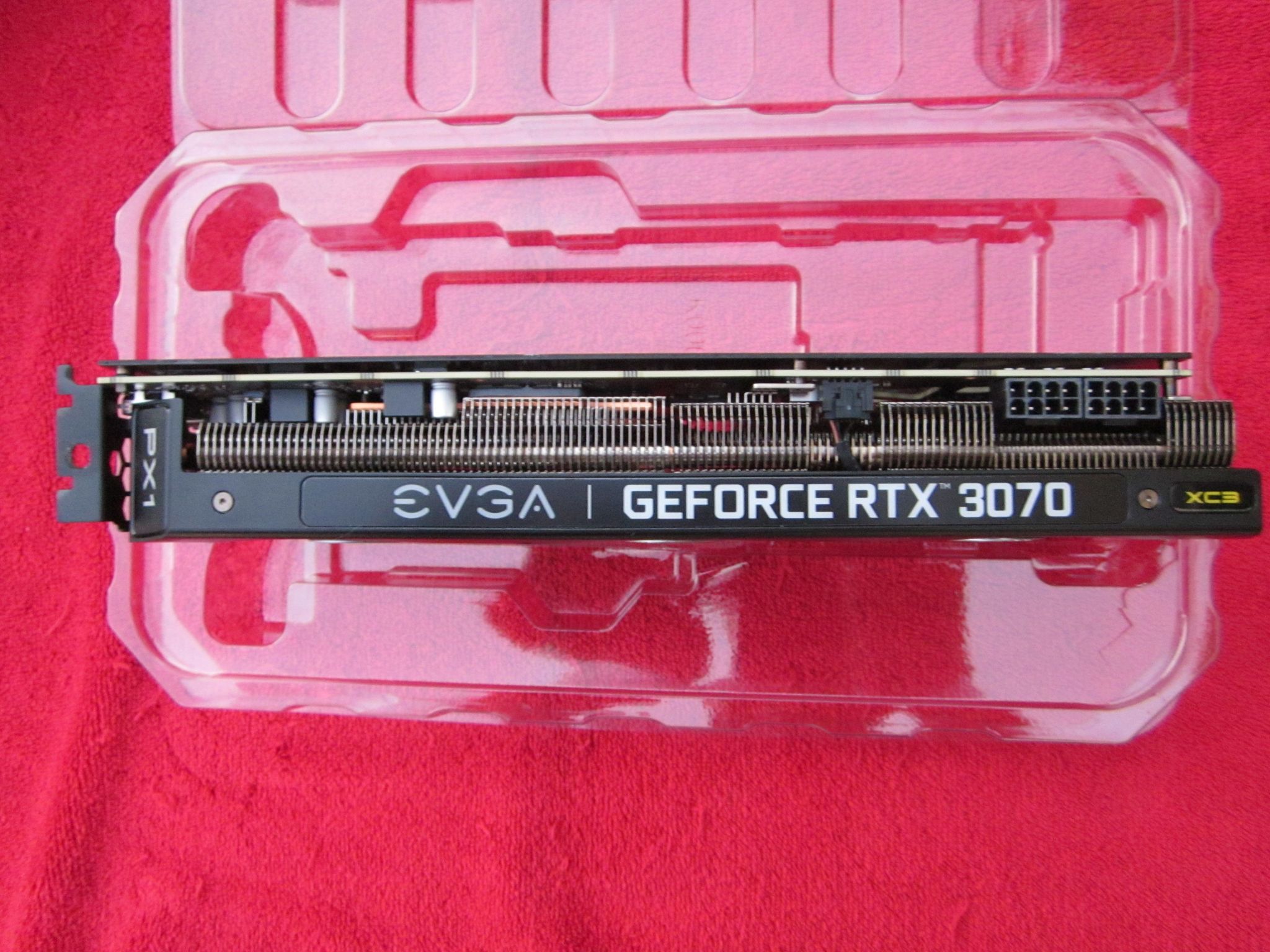 EVGA GeForce RTX 3070 XC3 ULTRA GAMING, 08G-P5-3755-RL, 8GB GDDR6, ARGB LED, Metal Backplate